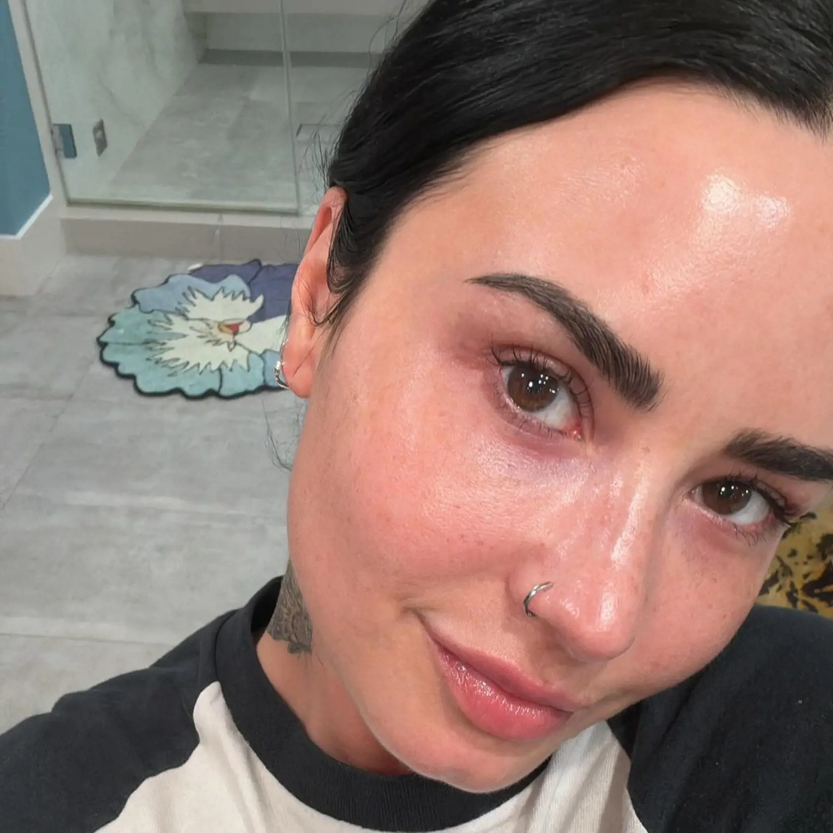 Demi Lovato ukázala kúsok svojho súkromia.