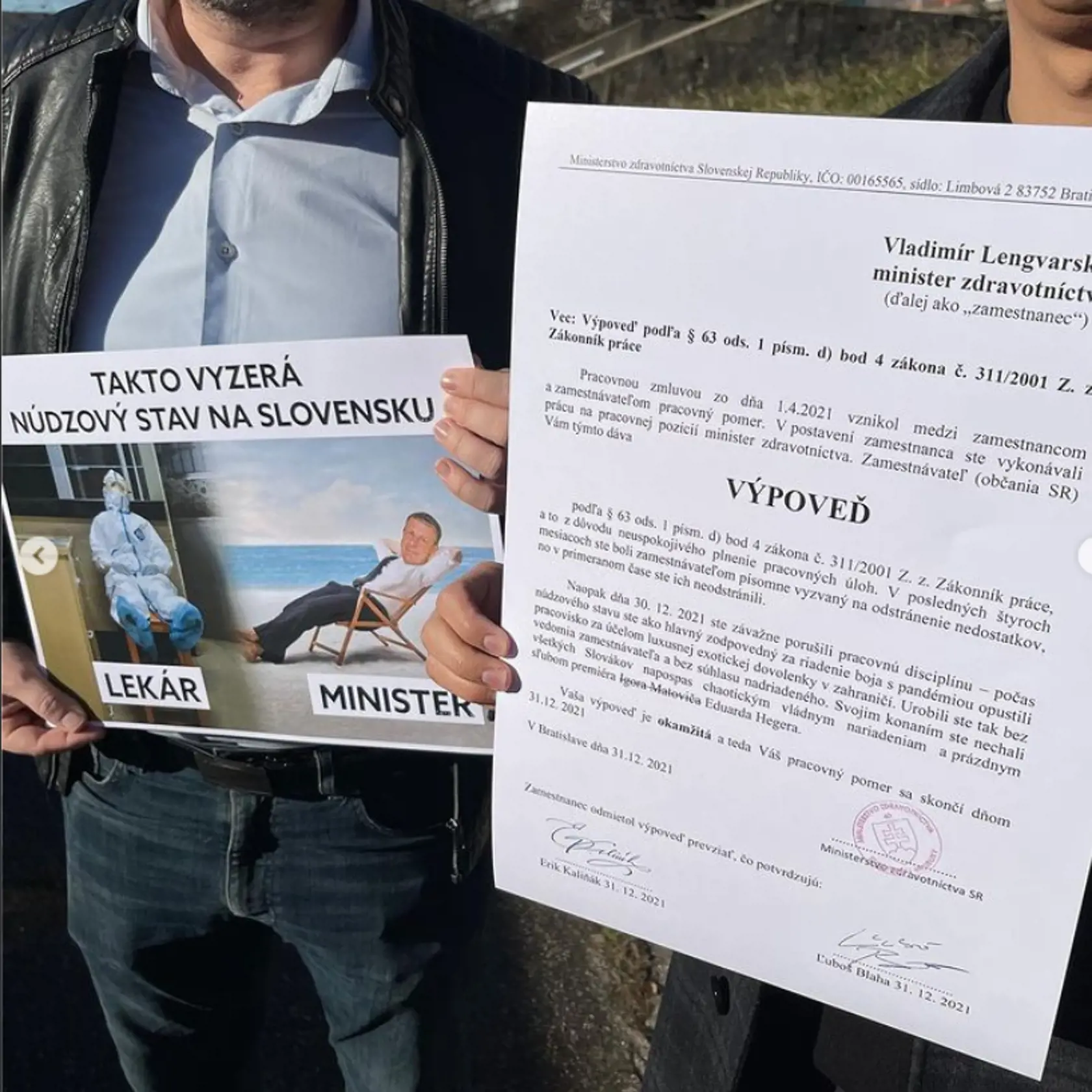 "Je neprijateľné, aby minister zdravotníctva na jednej strane trval na núdzovom stave, ktorý zásadným spôsobom obmedzuje tak zdravotníkov, ako aj bežných občanov a na druhej strane išiel počas núdzového stavu na luxusnú exotickú dovolenku akoby sa ani nechumelilo," hovorí Erik Kaliňák.