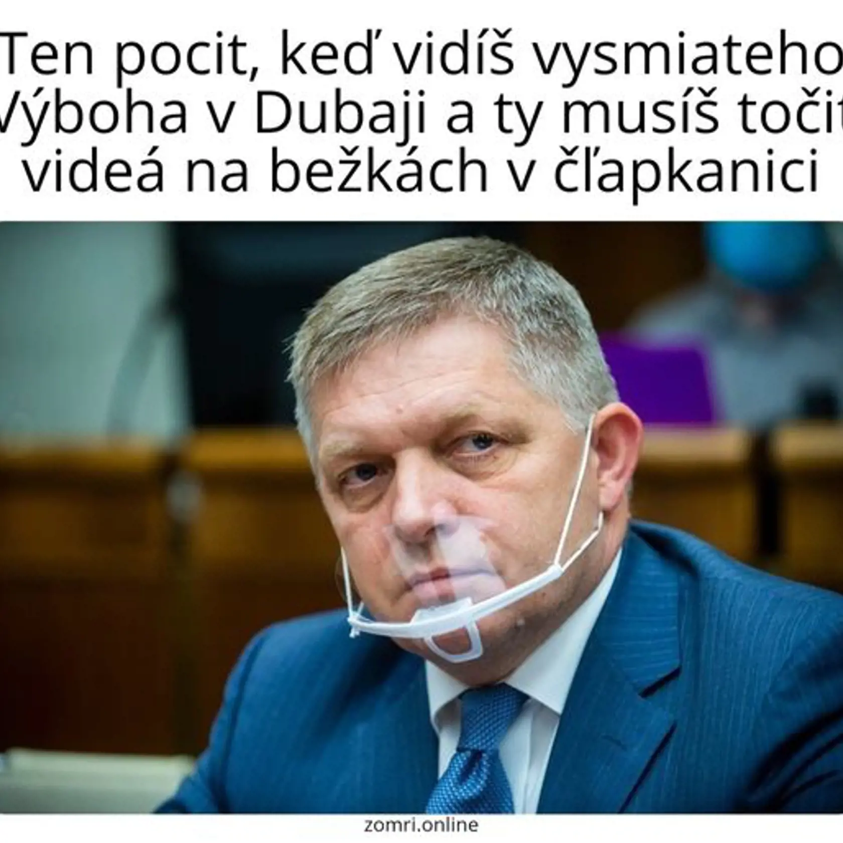 Internetoví satirici si vystrelili z videa, v ktorom bývalý premiér Robert Fico kráča na bežkách