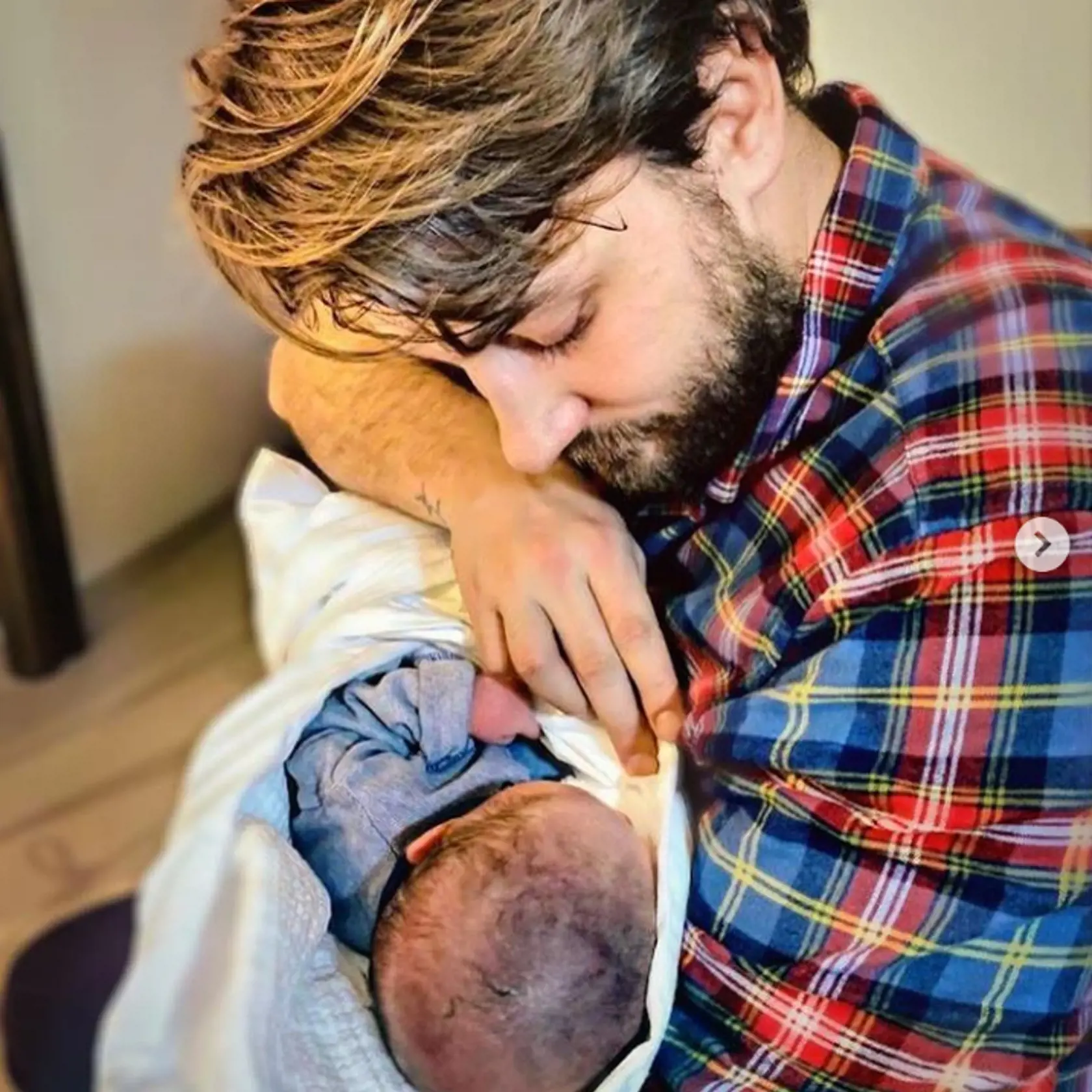 Takto vyzerá spokojný novopečený otecko Matej Gális.