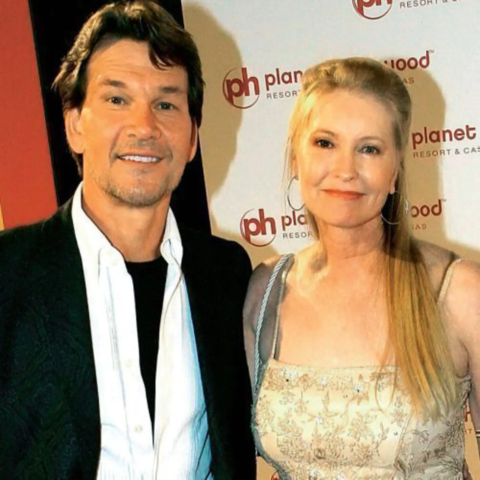 Patrick Swayze s manželkou Lisou Niemi