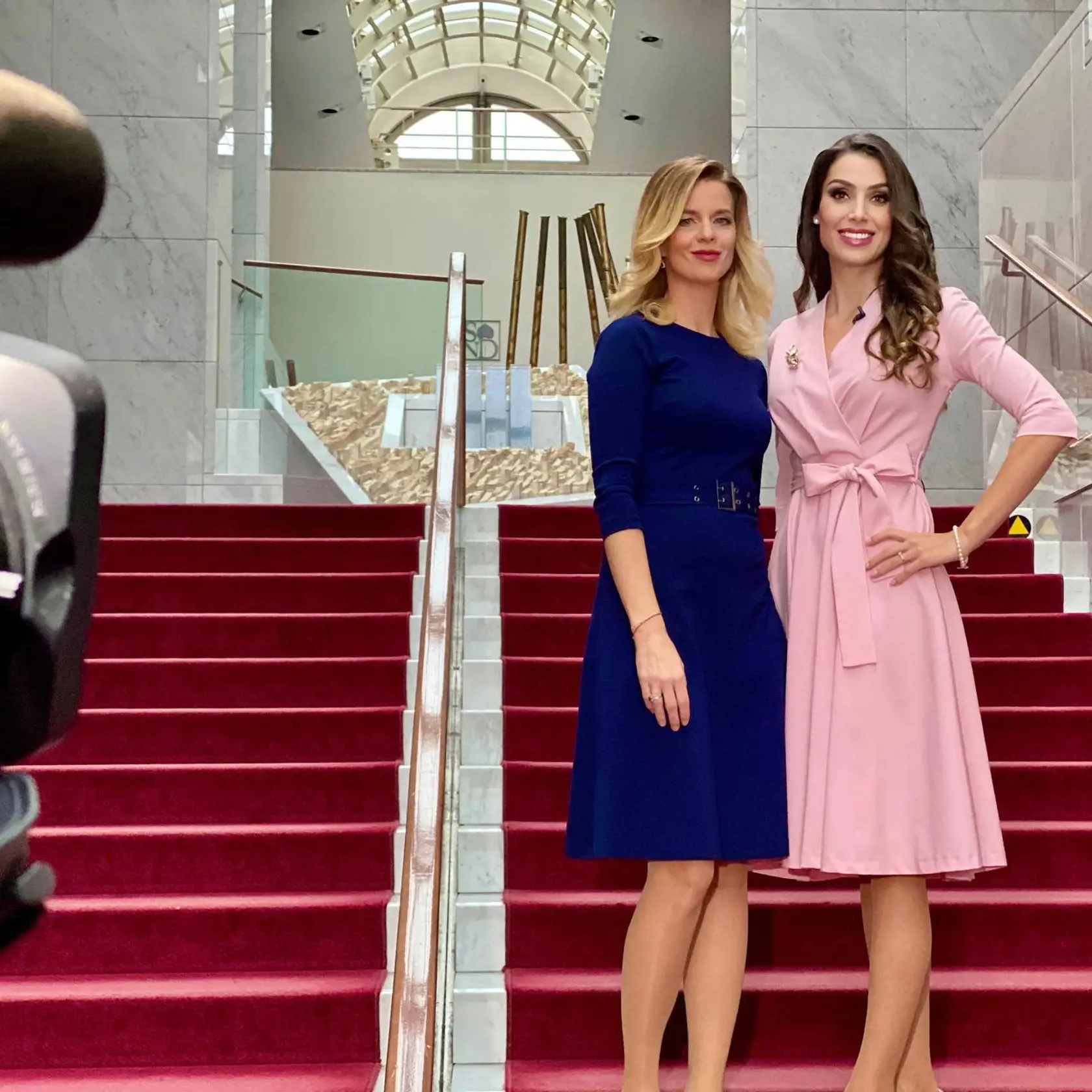 Kolegyne Simona Frantová a Katarína Korecká.