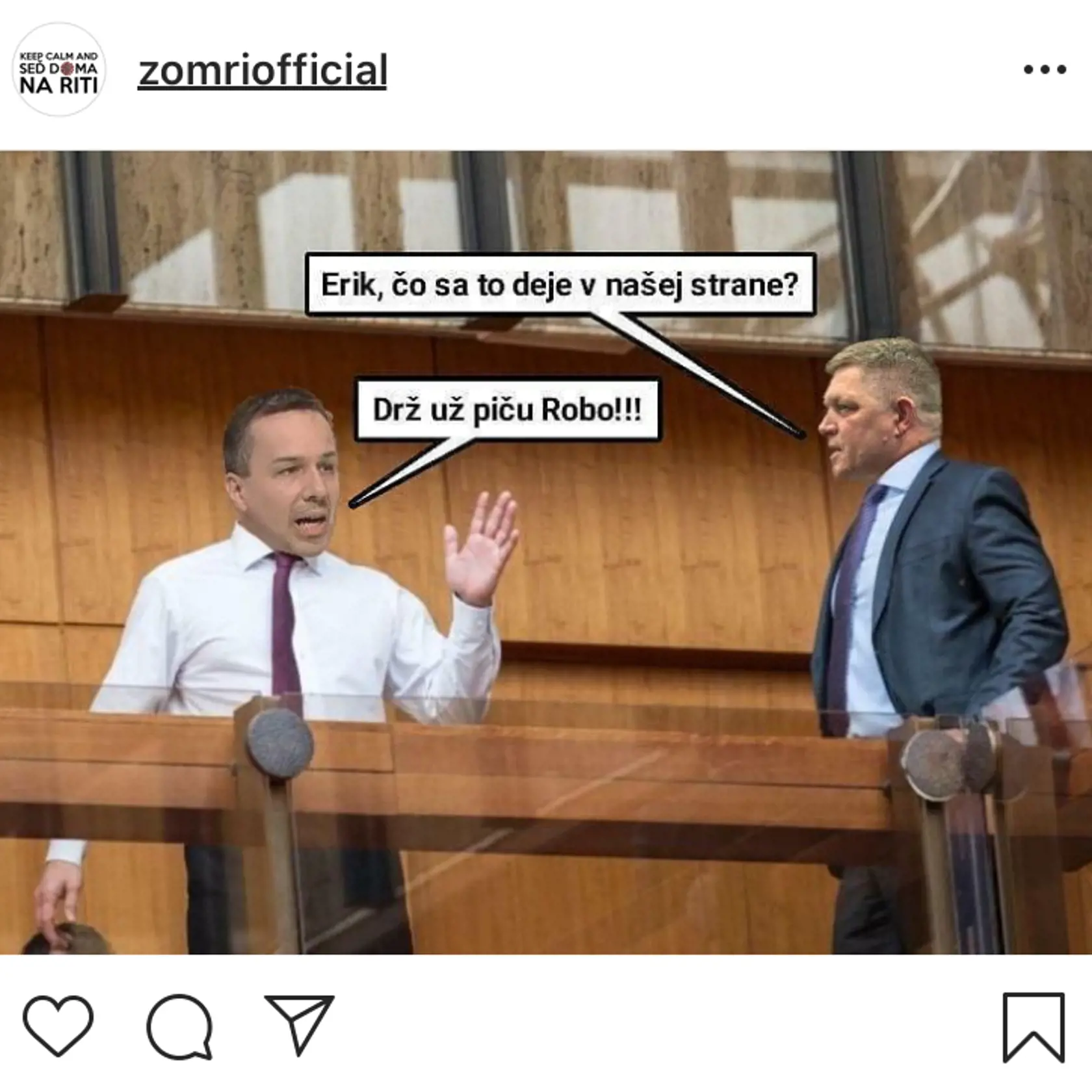 Si vymenili posty