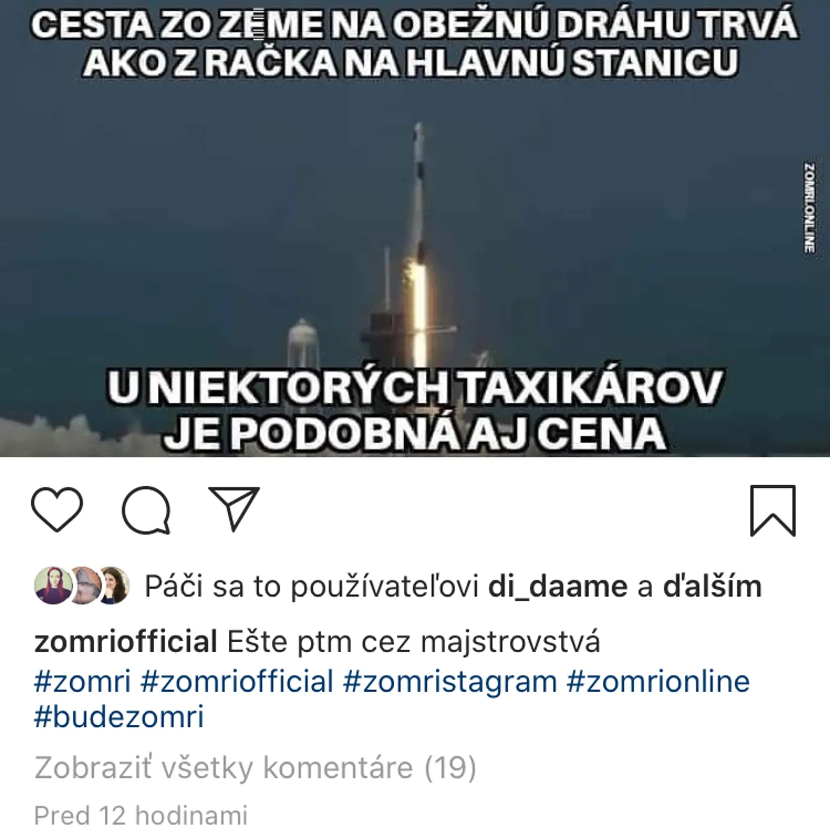 Satirikov pobavil aj štart Muskovej rakety. Paralela je paralela