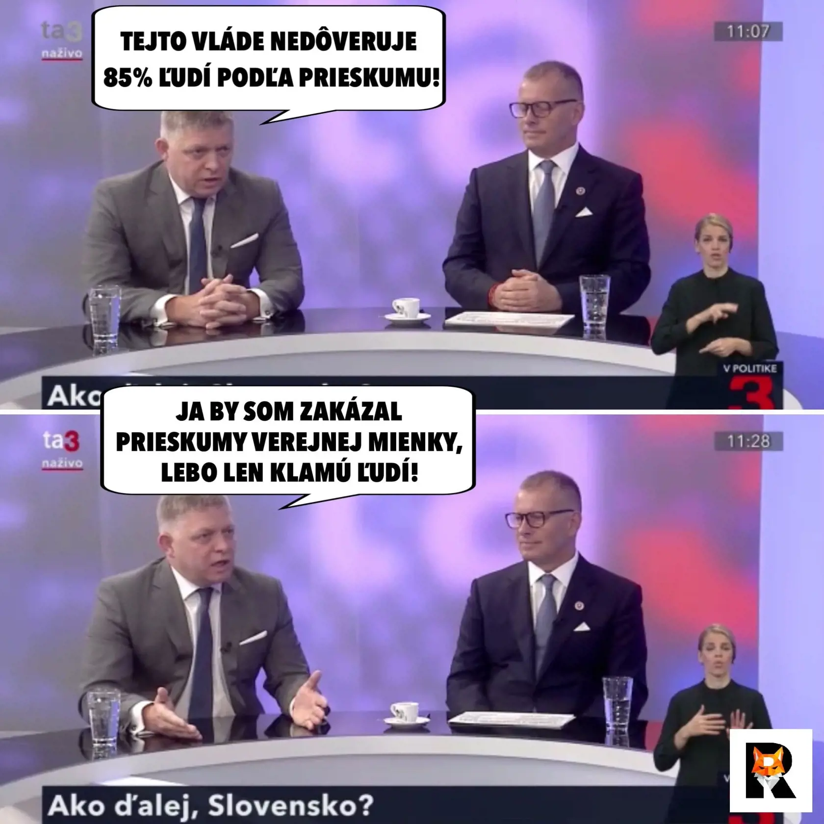 Raz tie prieskumy klamú, potom sa o nich opierajú...