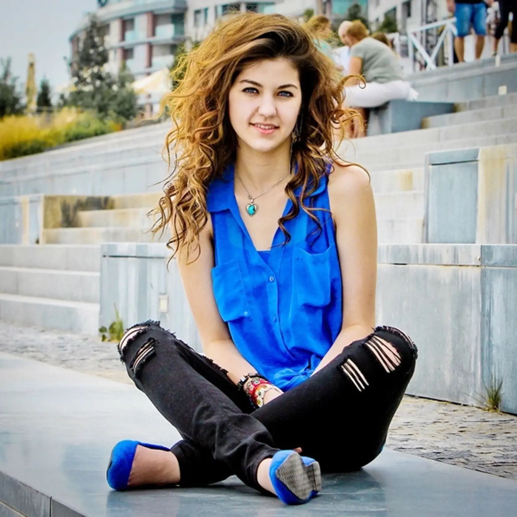Celeste Buckingham: Jej rodičia ju v kariére podporujú.
