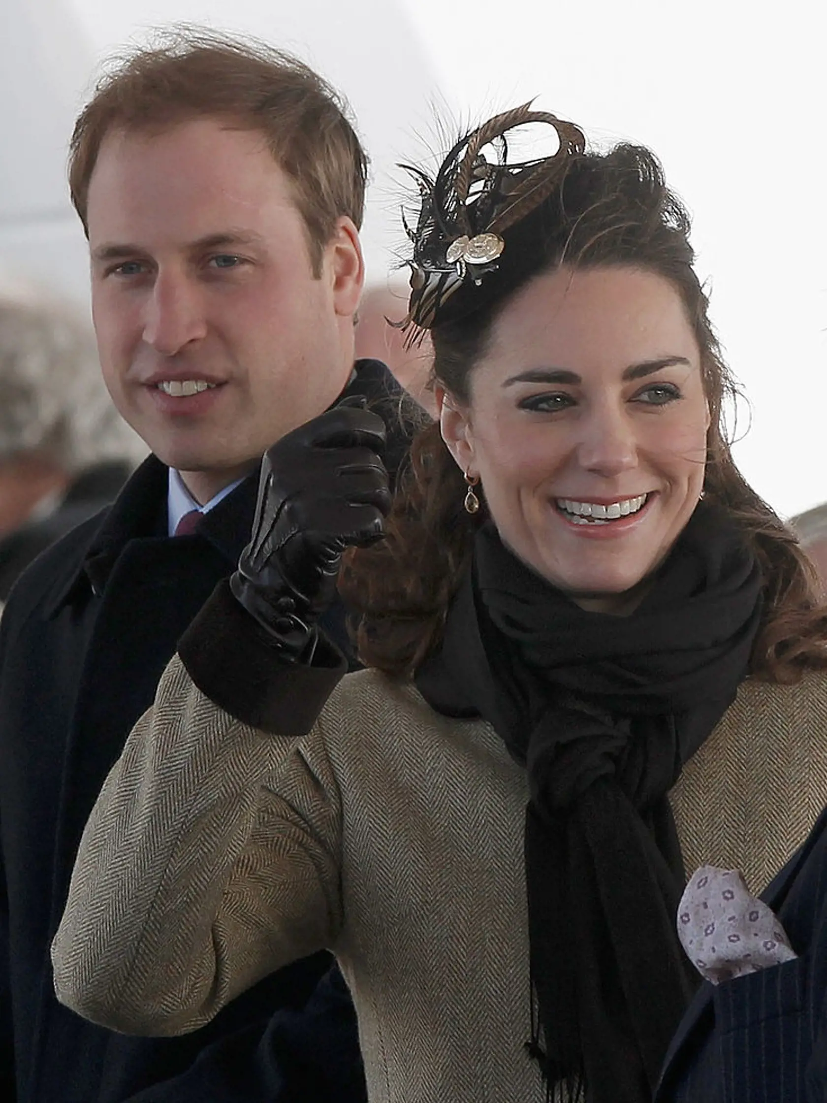 Vojvodkyňa Kate a princ William pred rokmi