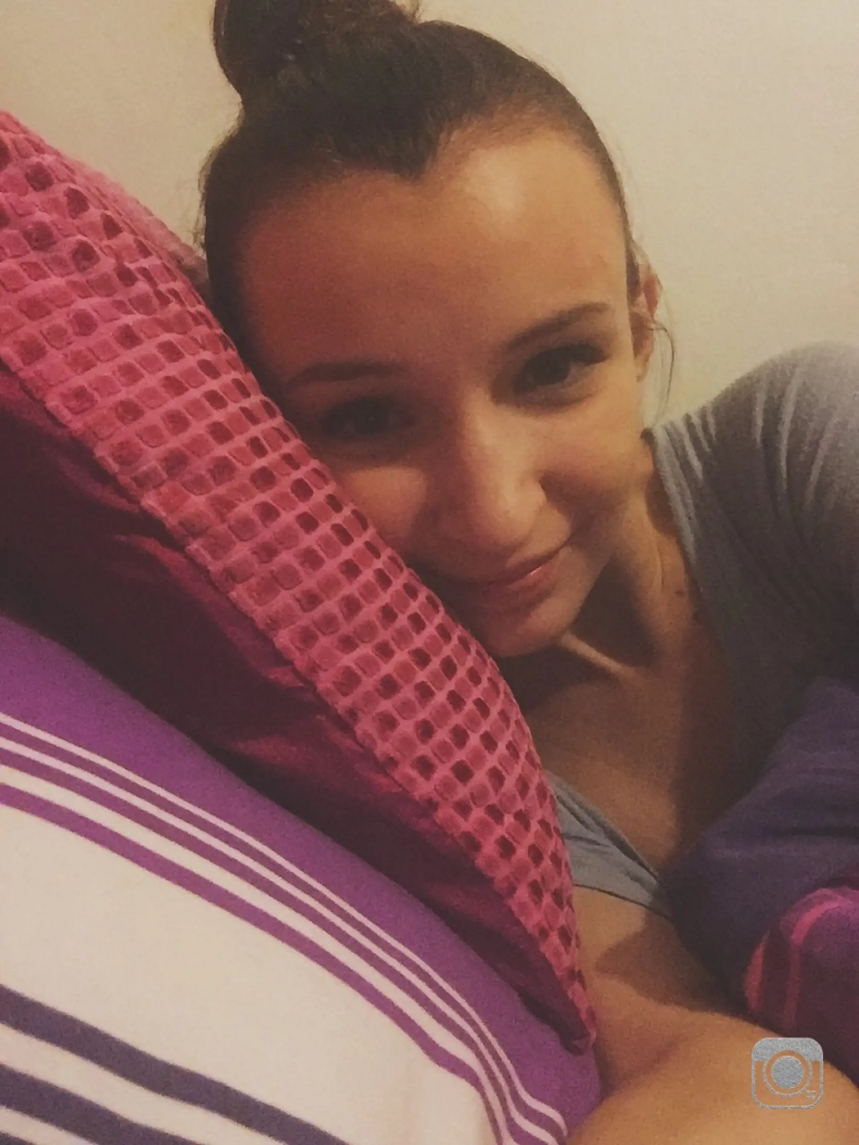 Simonka pri chvíľach oddychu.