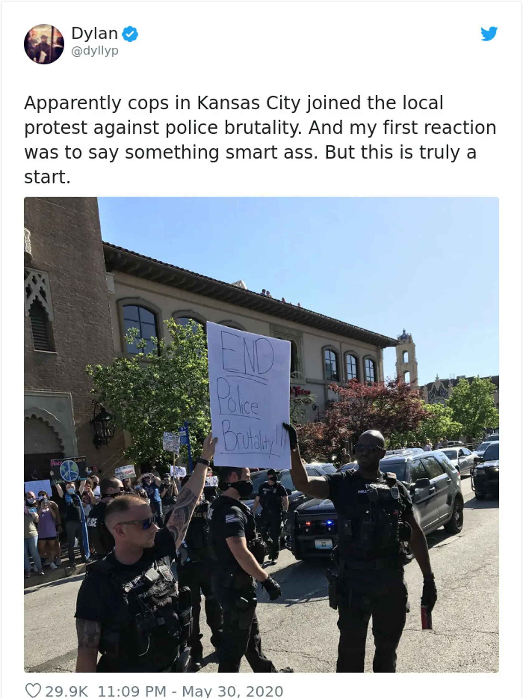 Koniec policajnej brutality.