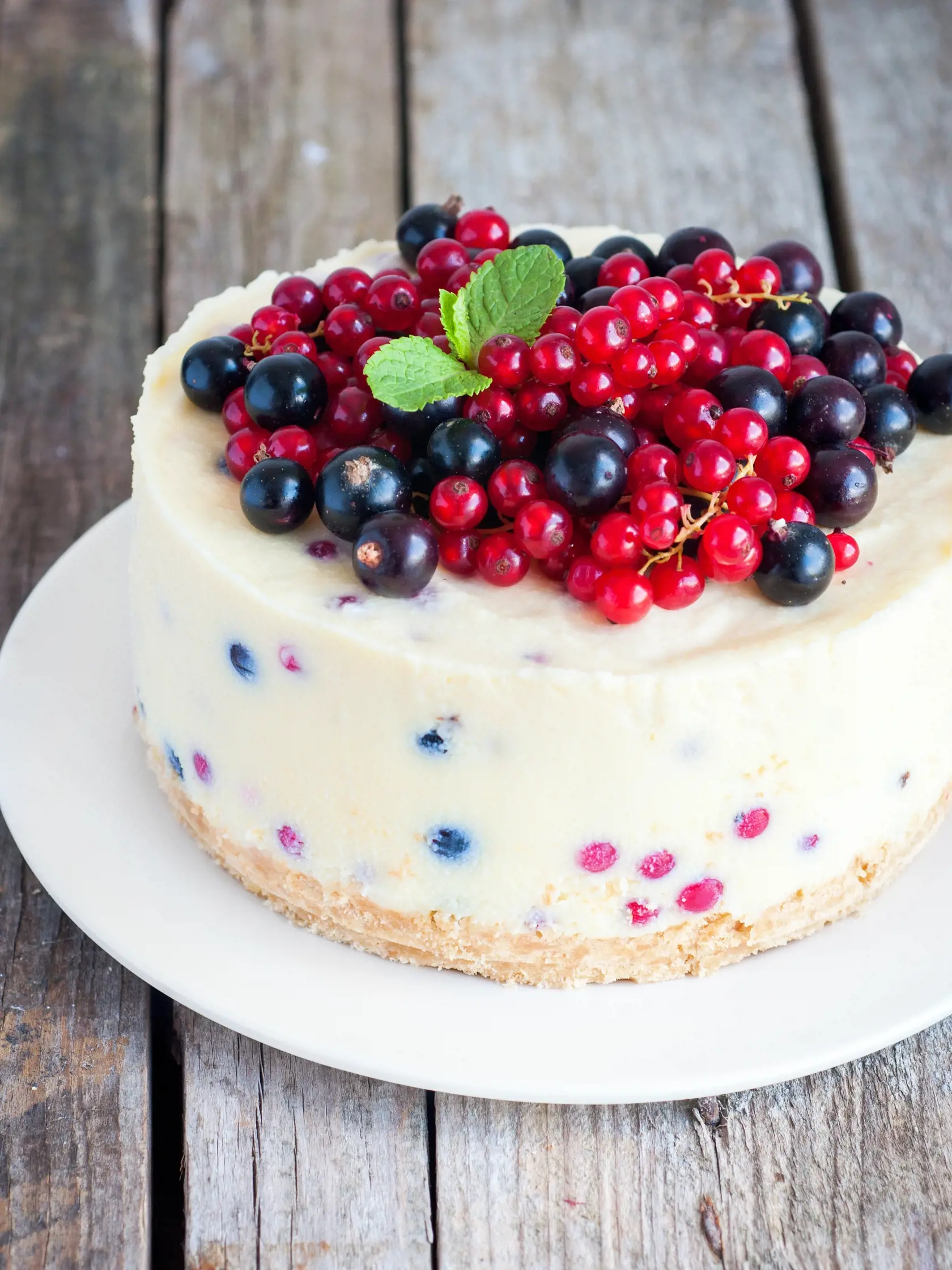 Ríbezľová torta s mascarpone