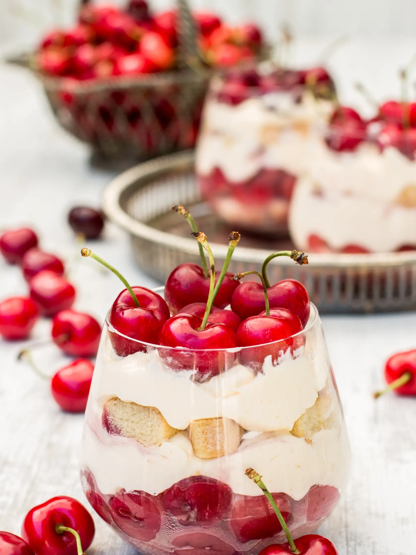 Čerešňové tiramisu