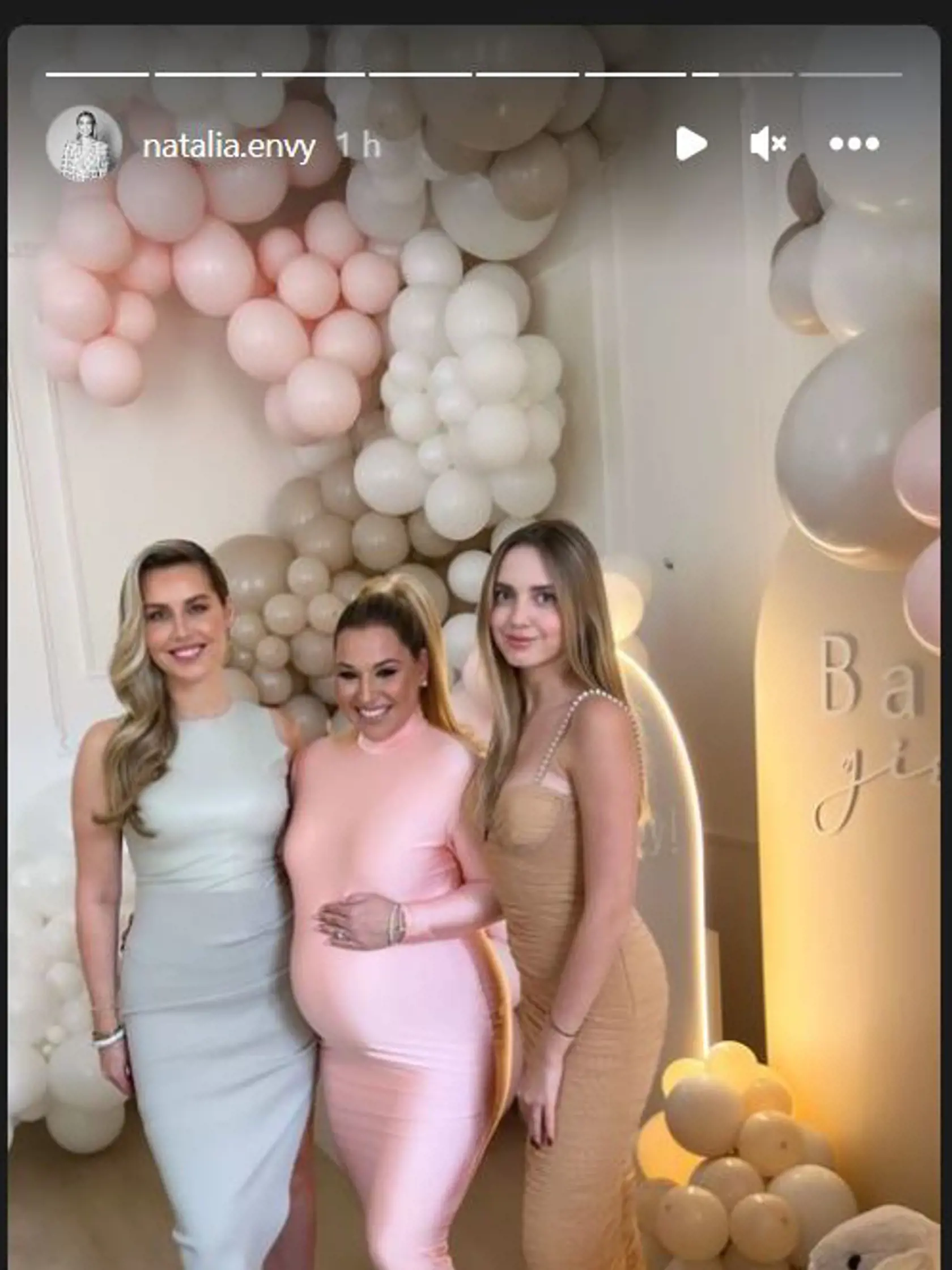 Takto to vyzeralo na baby shower oslave Dominiky Cibulkovej.