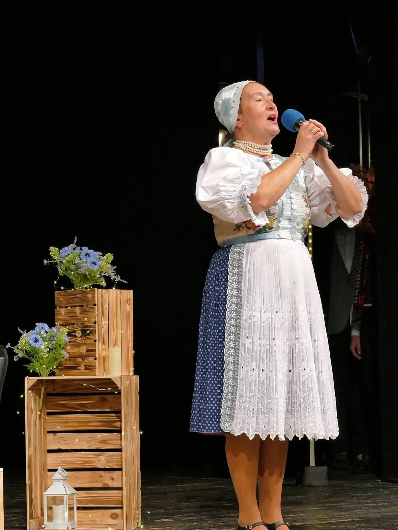 Speváčka Anna Servická.