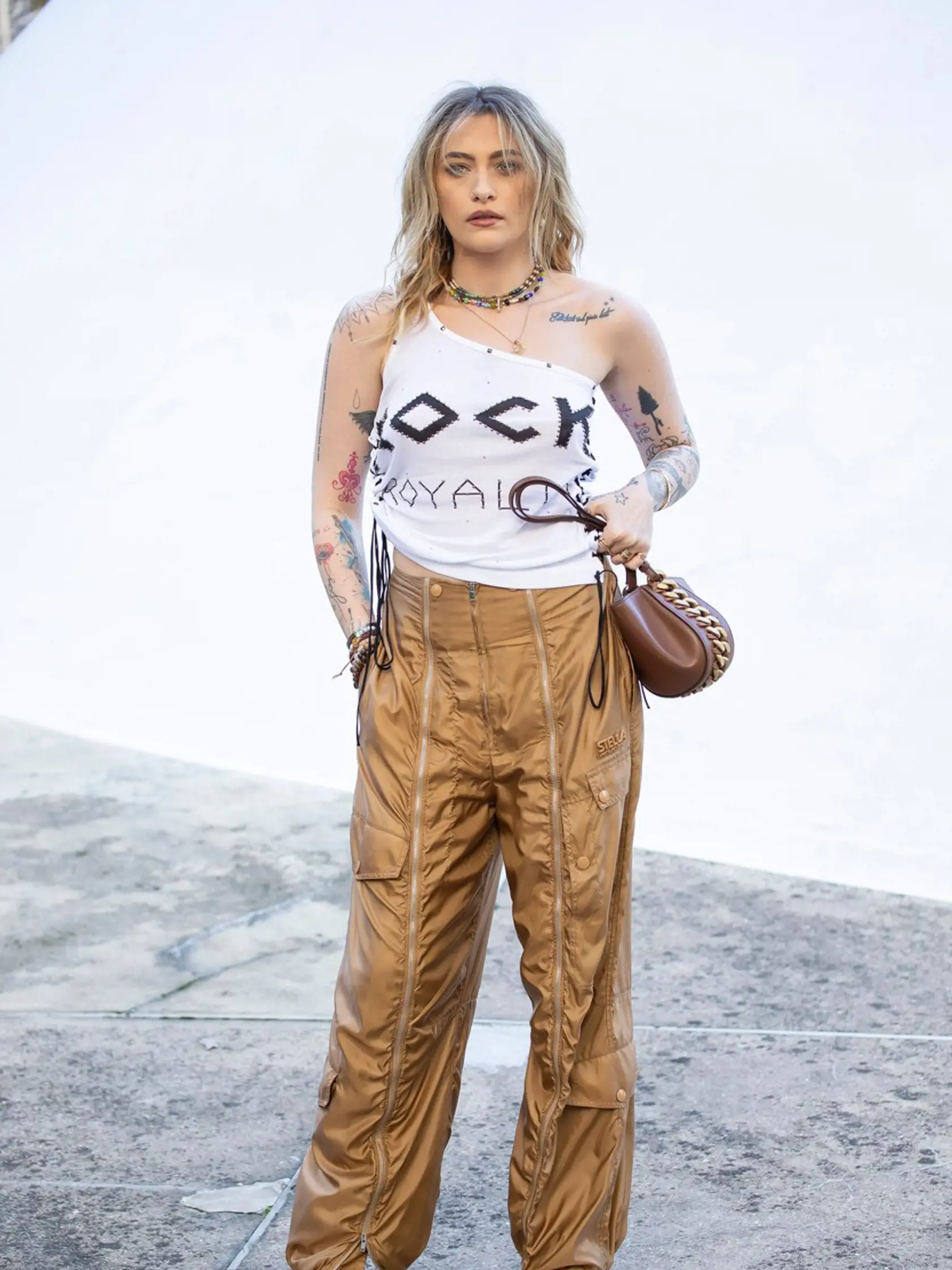 Paris Jackson na prehliadke Stella McCartney.