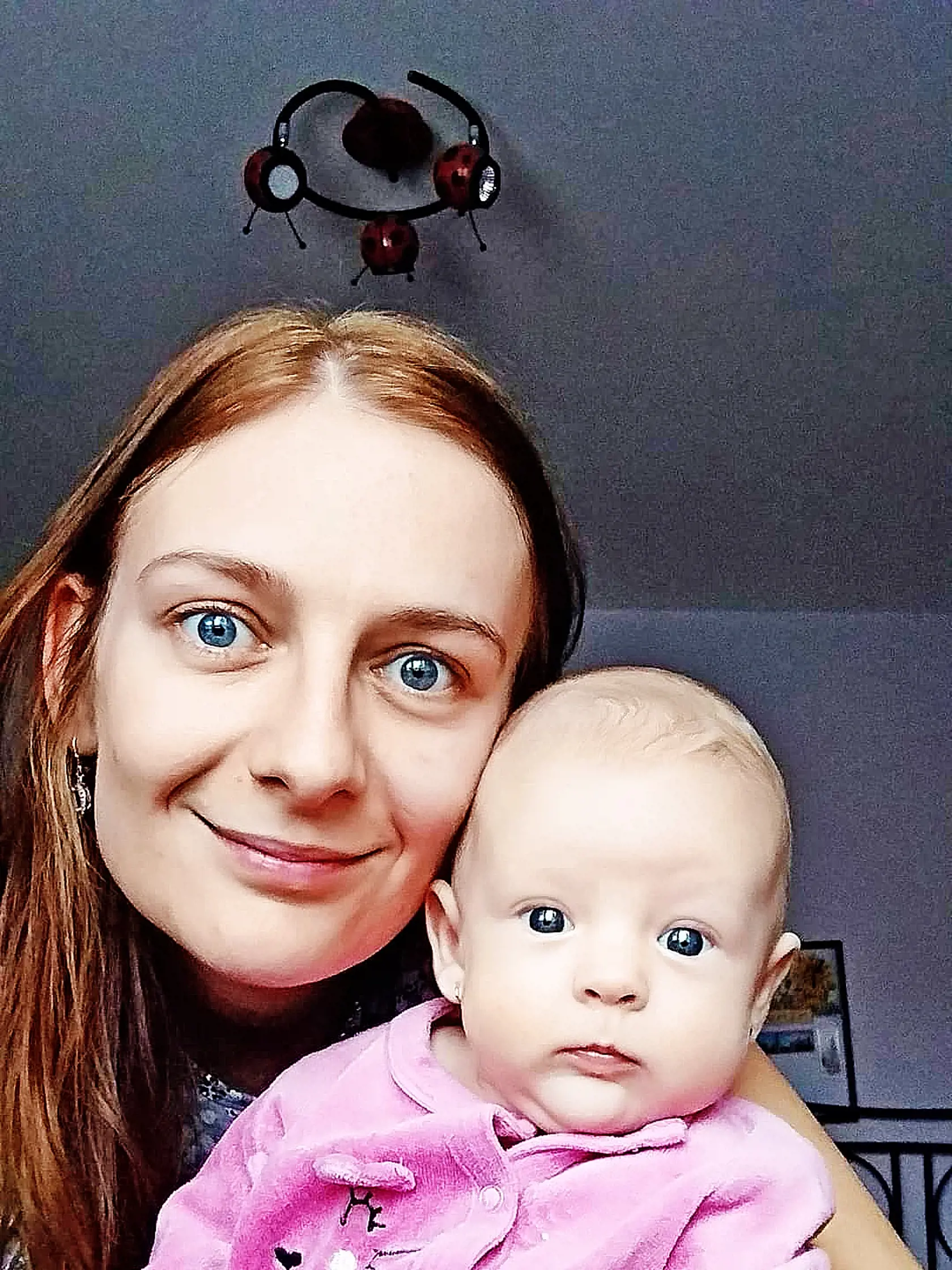 Tehotenstvo jej lekári vôbec
neodporúčali, napriek tomu
zariskovala.