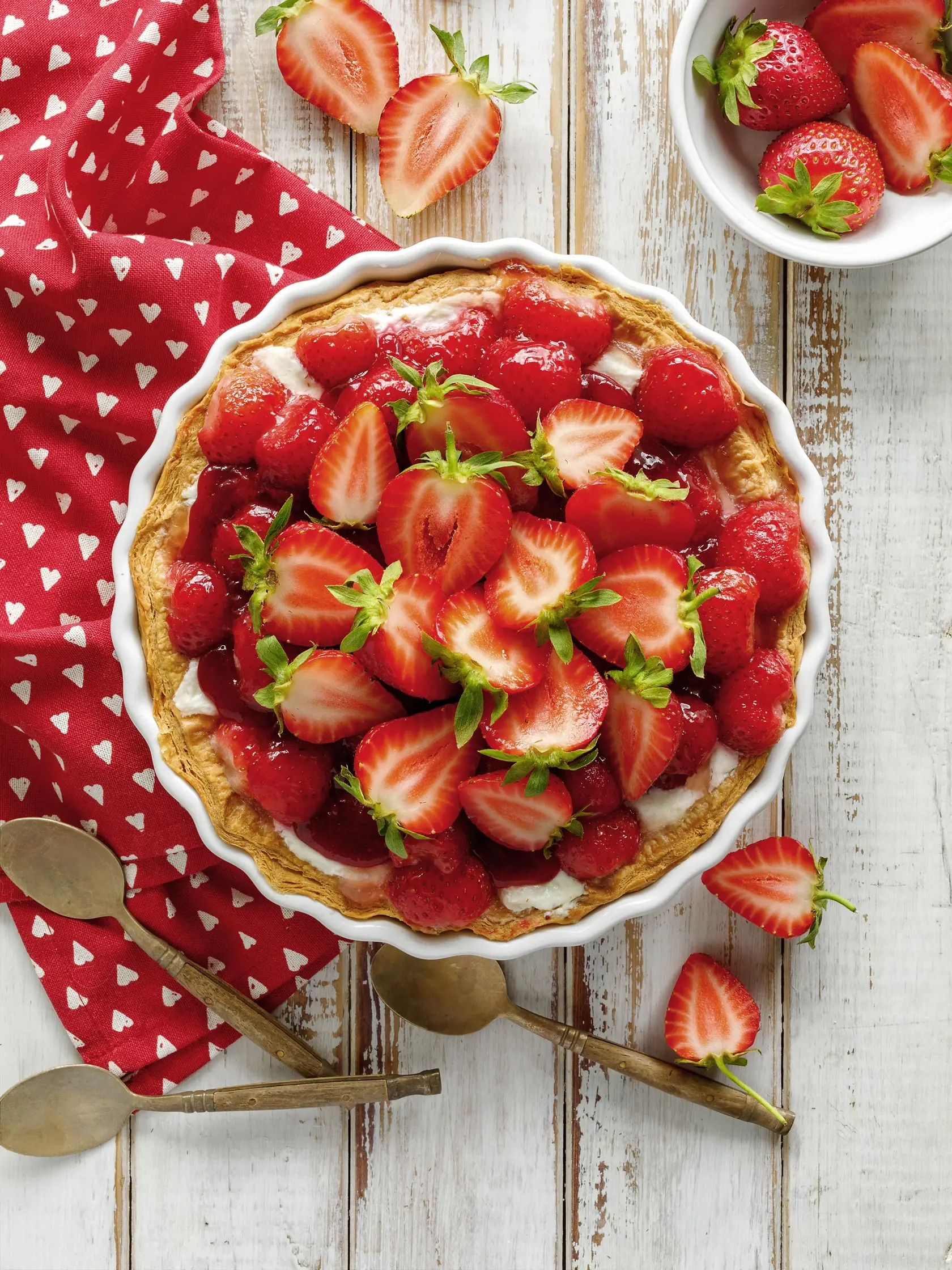 Jahodový tart
