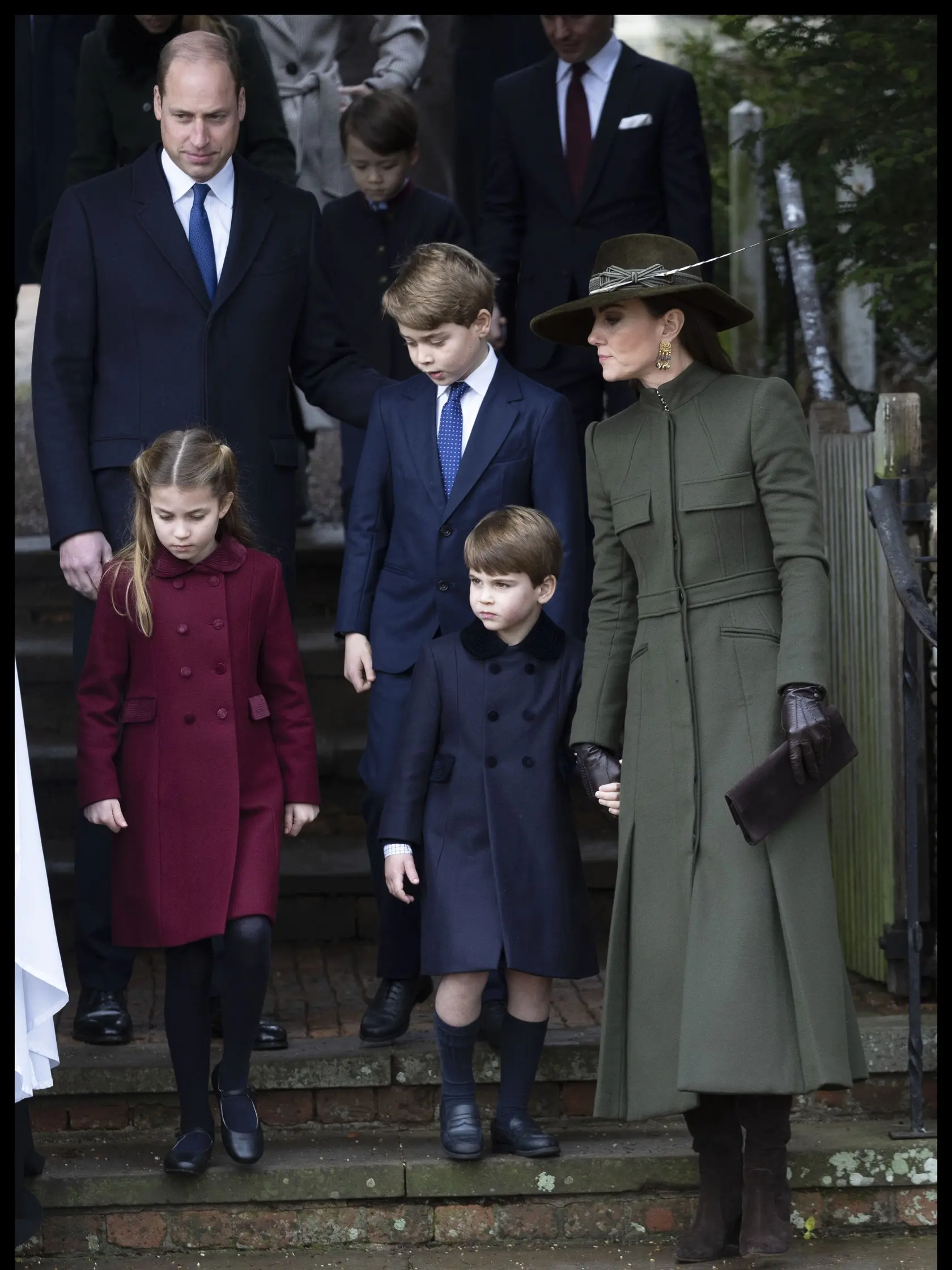 Princ William so svojou  rodinou