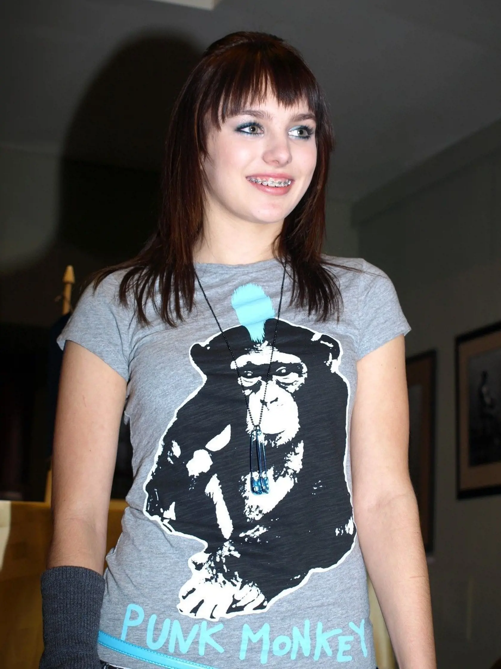Rok 2008: Ewa Farna uznávala punkový štýl.