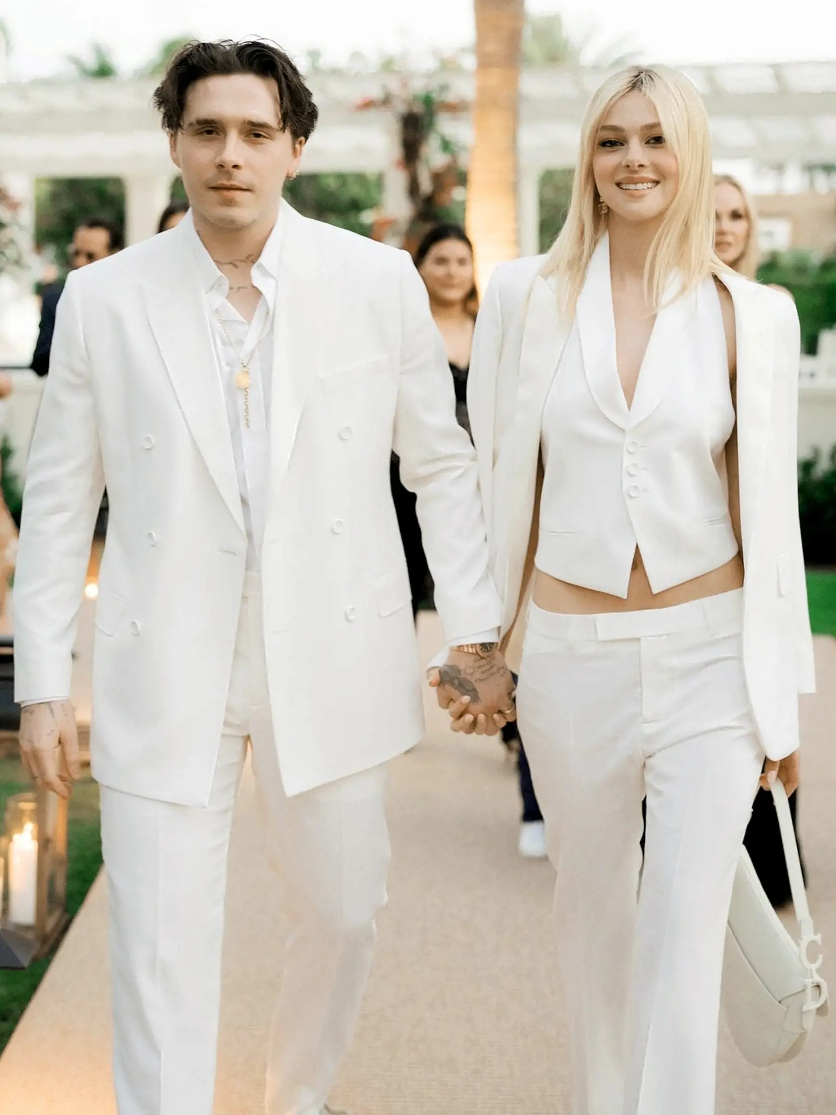 Mladomanželia Brooklyn Beckham a Nicola Peltz.