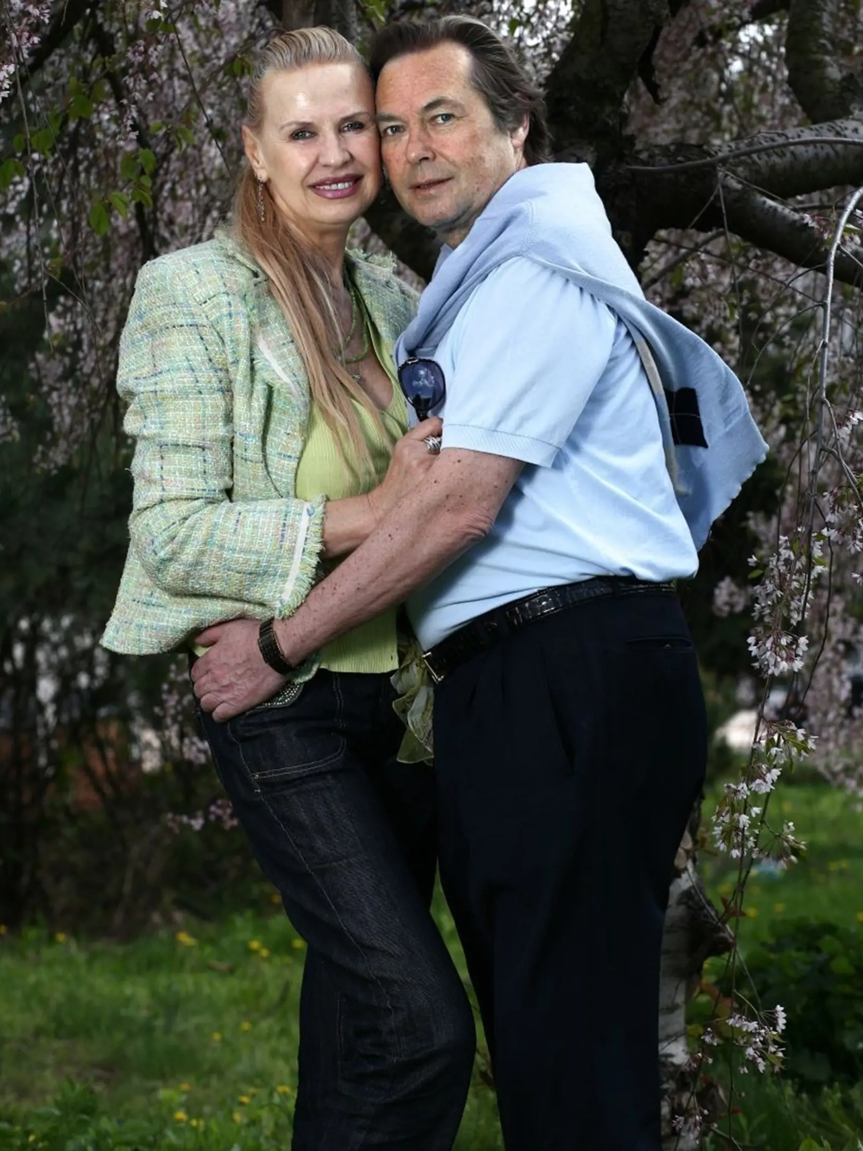 Eva Máziková so svojím manželom-