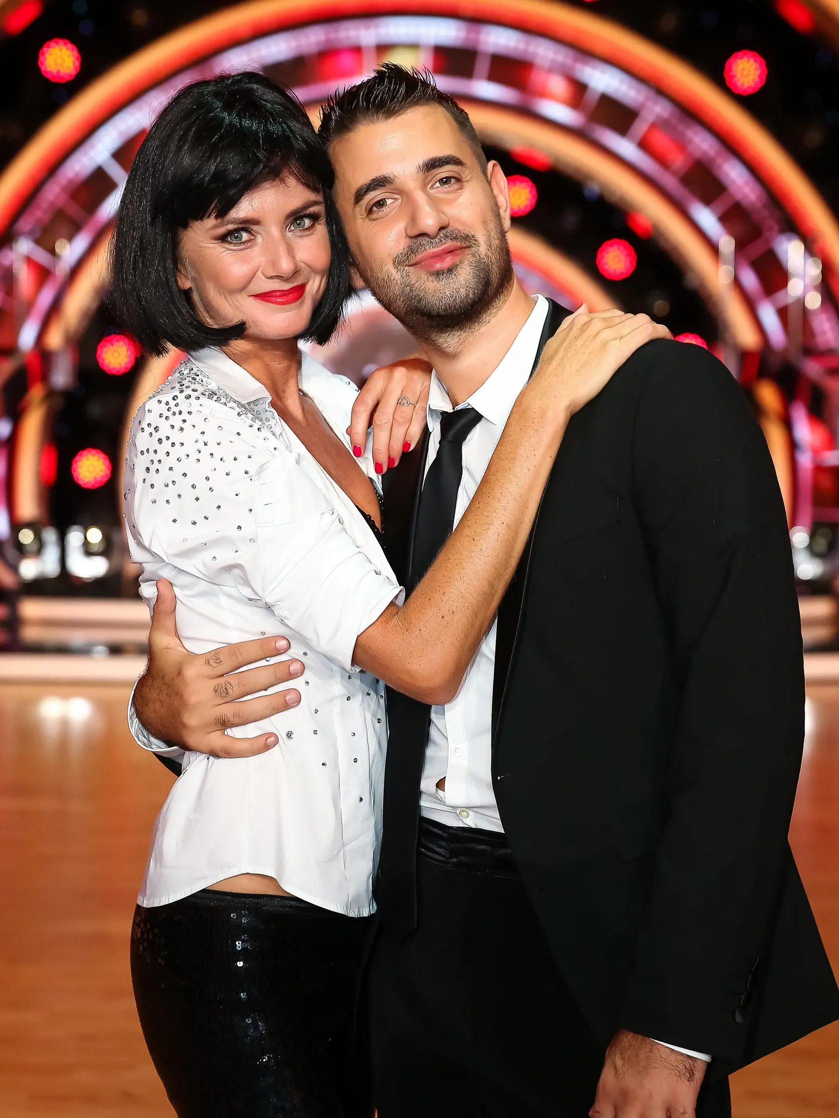 3. kolo tanečnej súťaže celebrít Lets Dance vysielanej naživo z Bratislavskej Incheby. Na snímke Daniela Hantuchová a Erika Ňarjaš