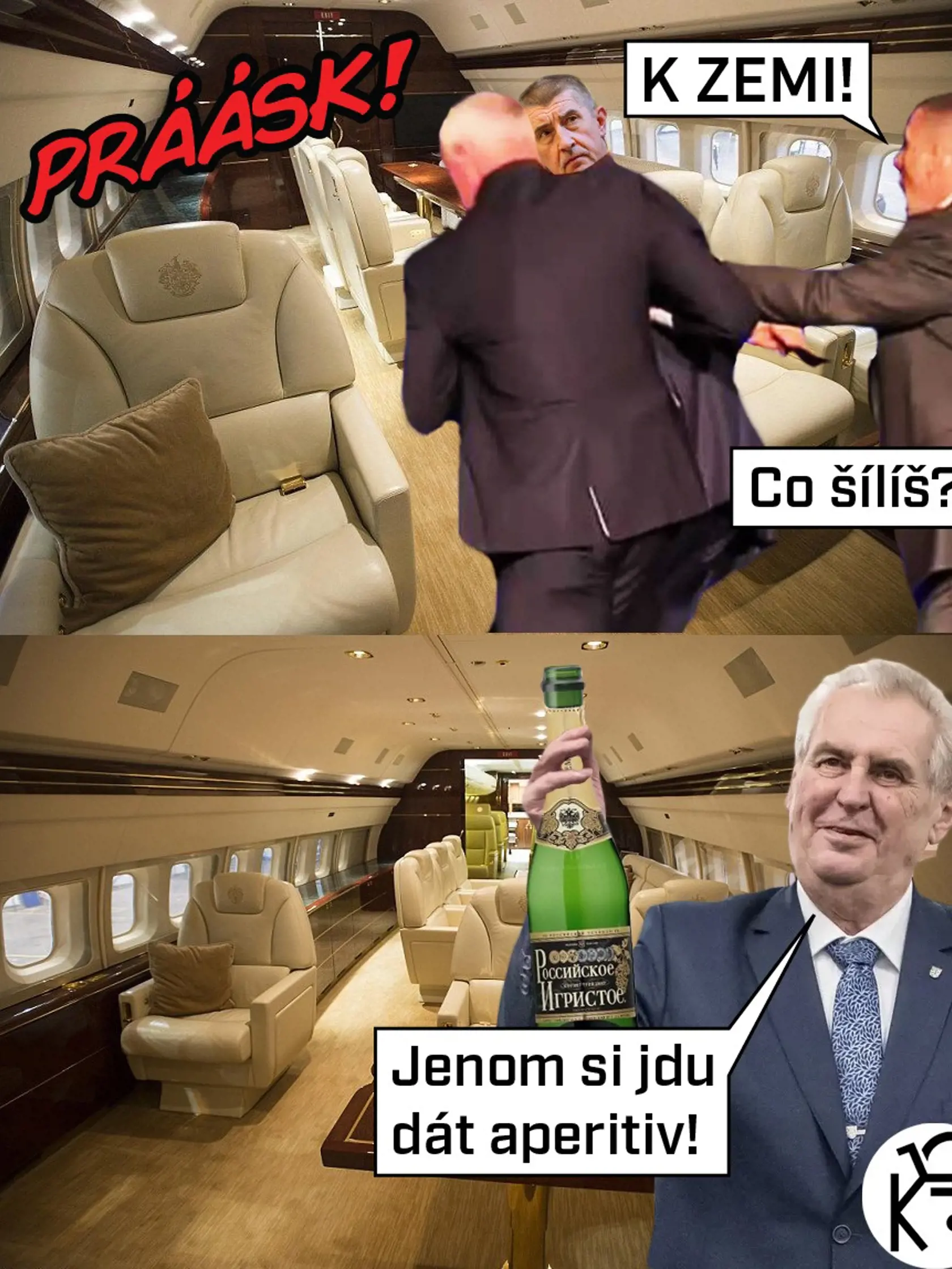 V lietadle Andreja Babiša sa strieľalo. Ponúkame "alternatívnu" verziu udalosti.