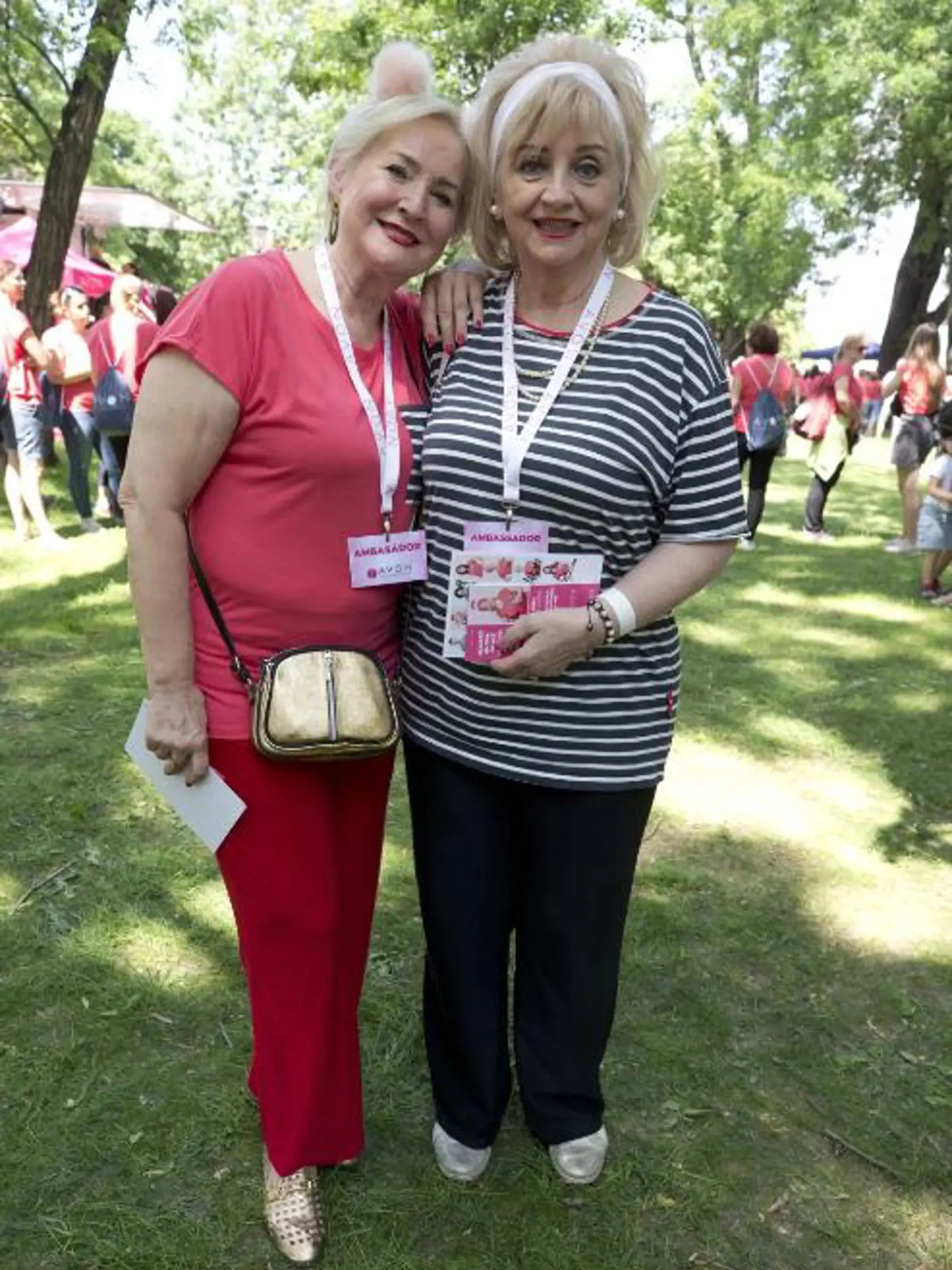 Ada Straková a Nora Beňačková.