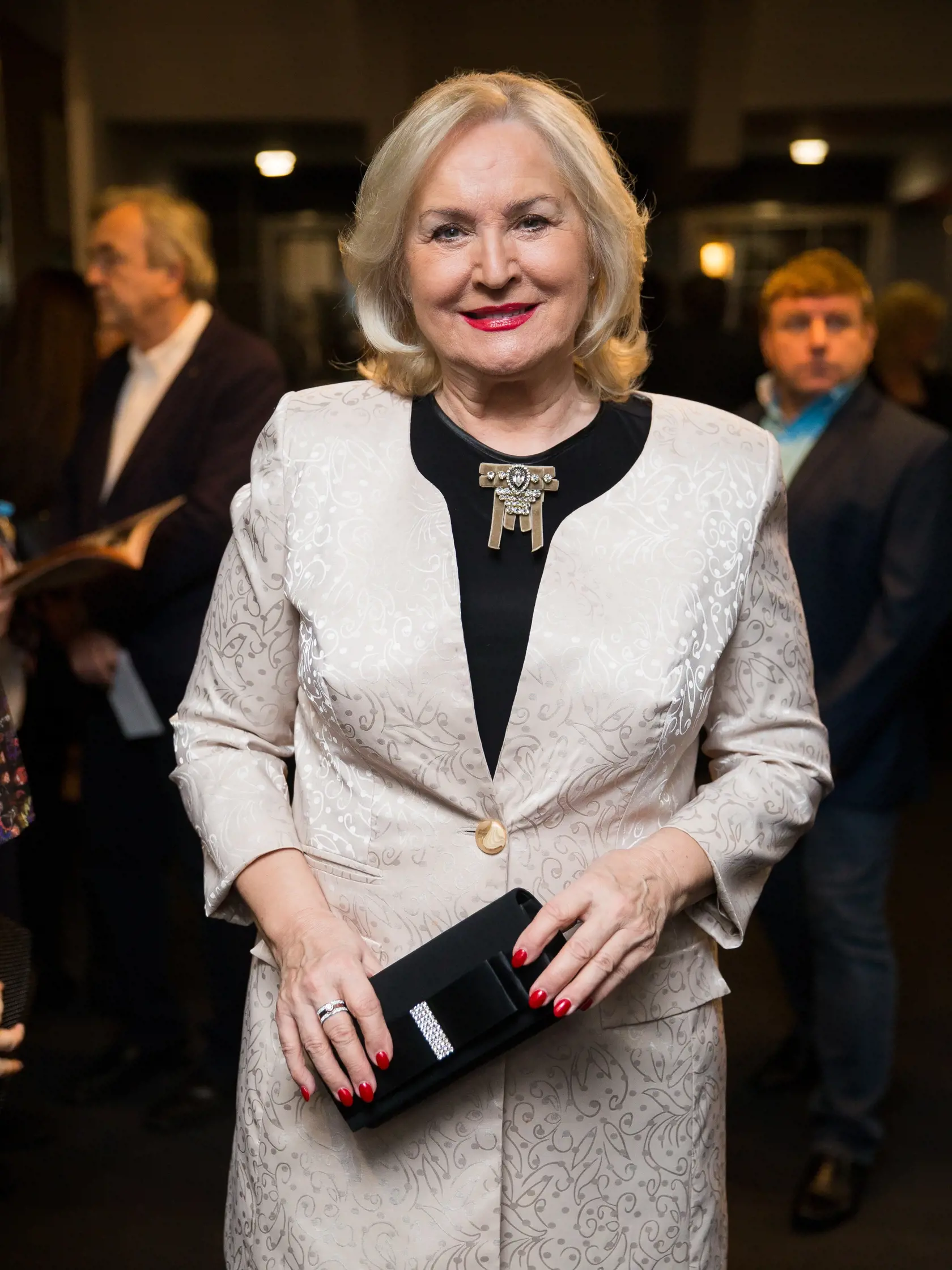 Príchody na druhú premiéru divadelnej hry "Rozum a cit" v divadle Nová scéna v Bratislave. Na snímke Ada Straková.