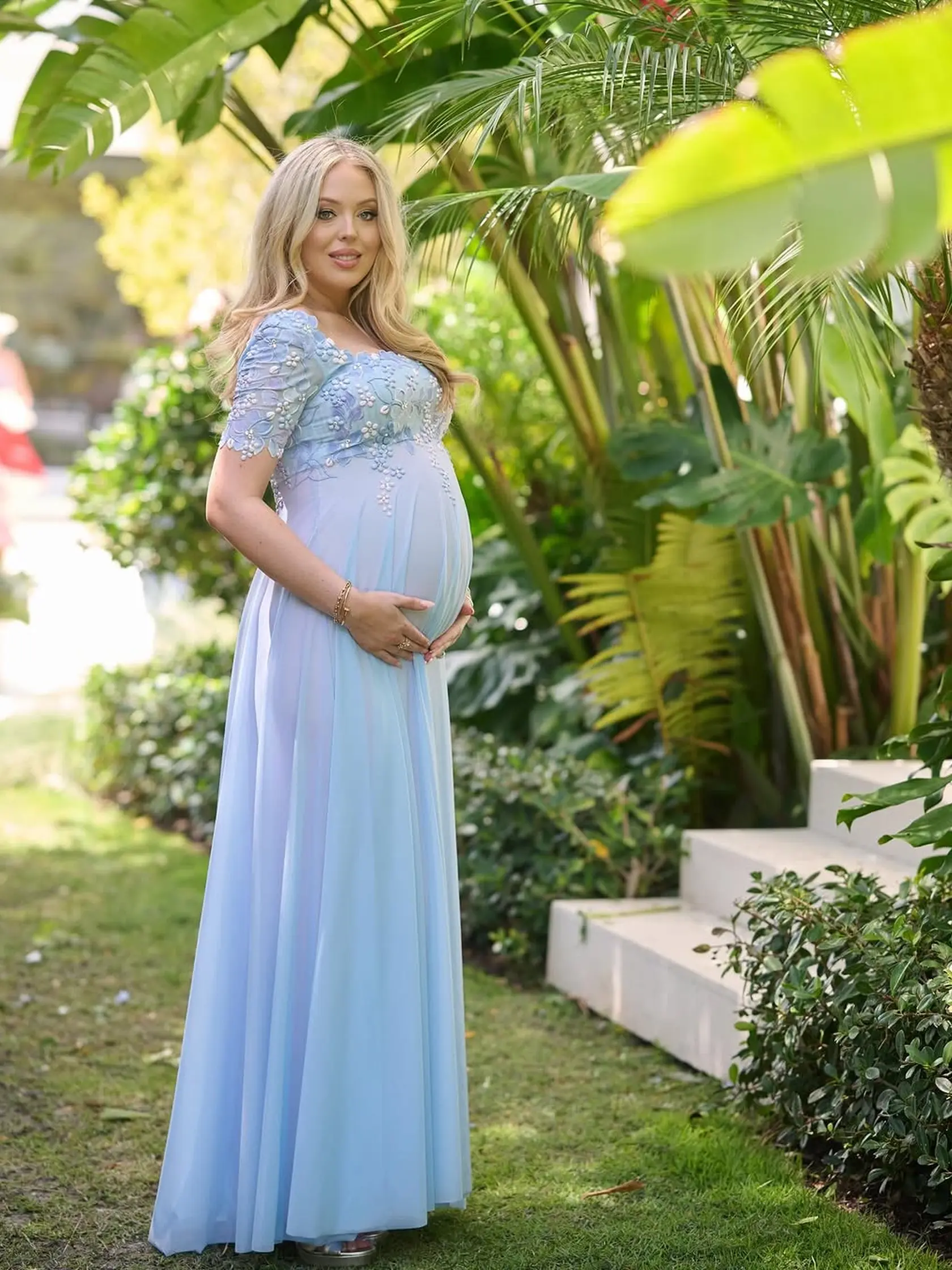 Tiffany Trump si užila baby shower pre chlapčeka, ktorého čaká. Bola v štýle rozprávkovej knihy od Beatrix Potter Dobrodružstvá zajačika Petríka.