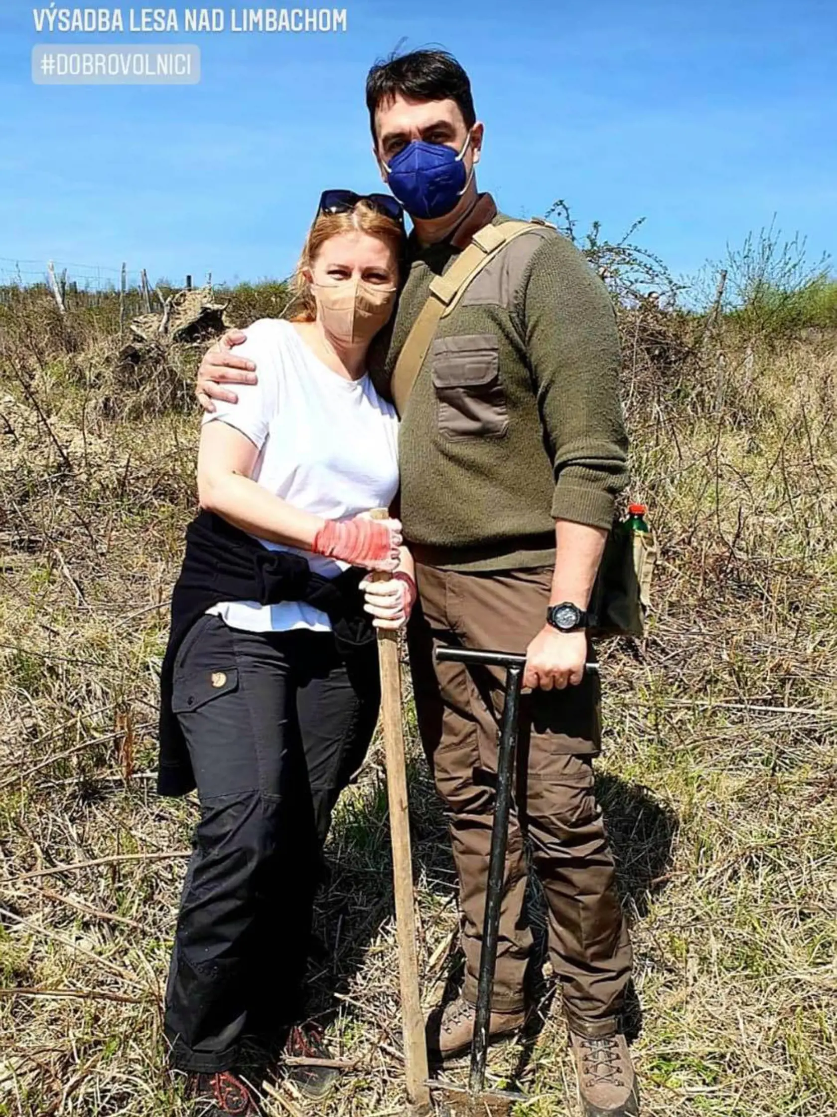 Zuzana Čaputová a Juraj Rizman.
