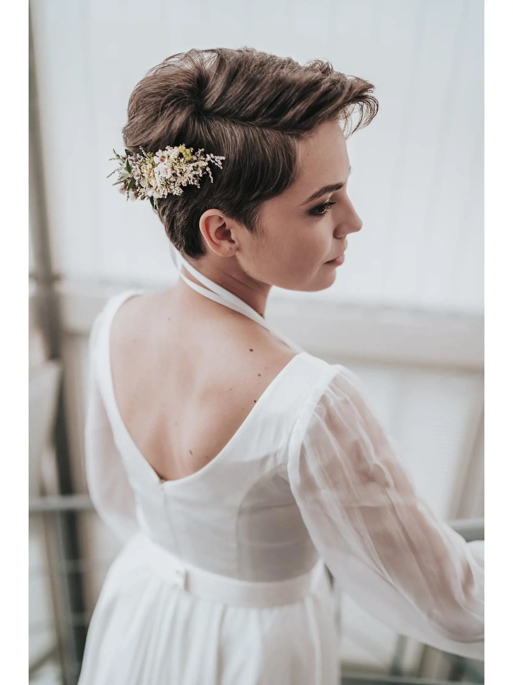 Patrícia Burda Janečková ako nevesta