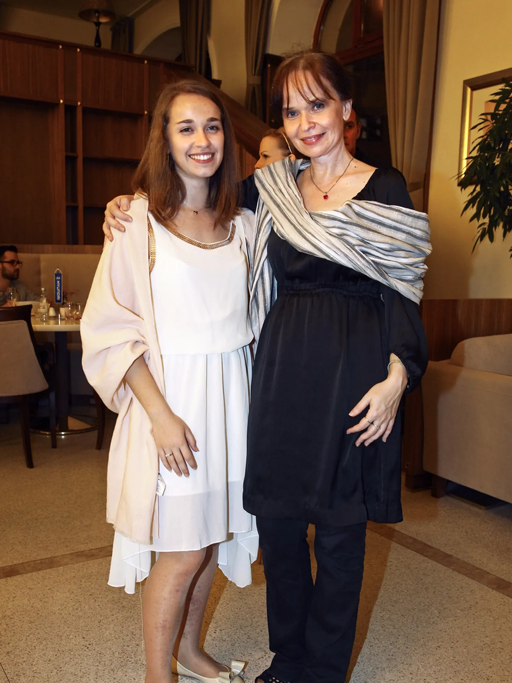 Festival si nedala ujsť ani Petronela Kolevská-Vančíková alias Alžbetka z Perinbaby s dcérou Biankou.
