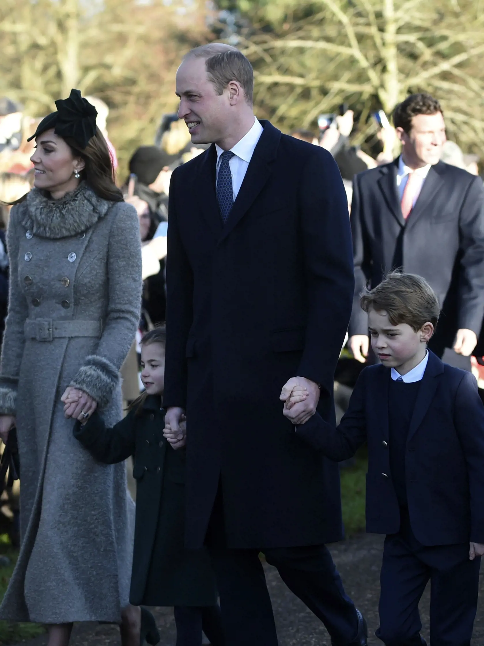 Princ William a vojvodkyňa Kate s deťmi Charlotte a Georgeom