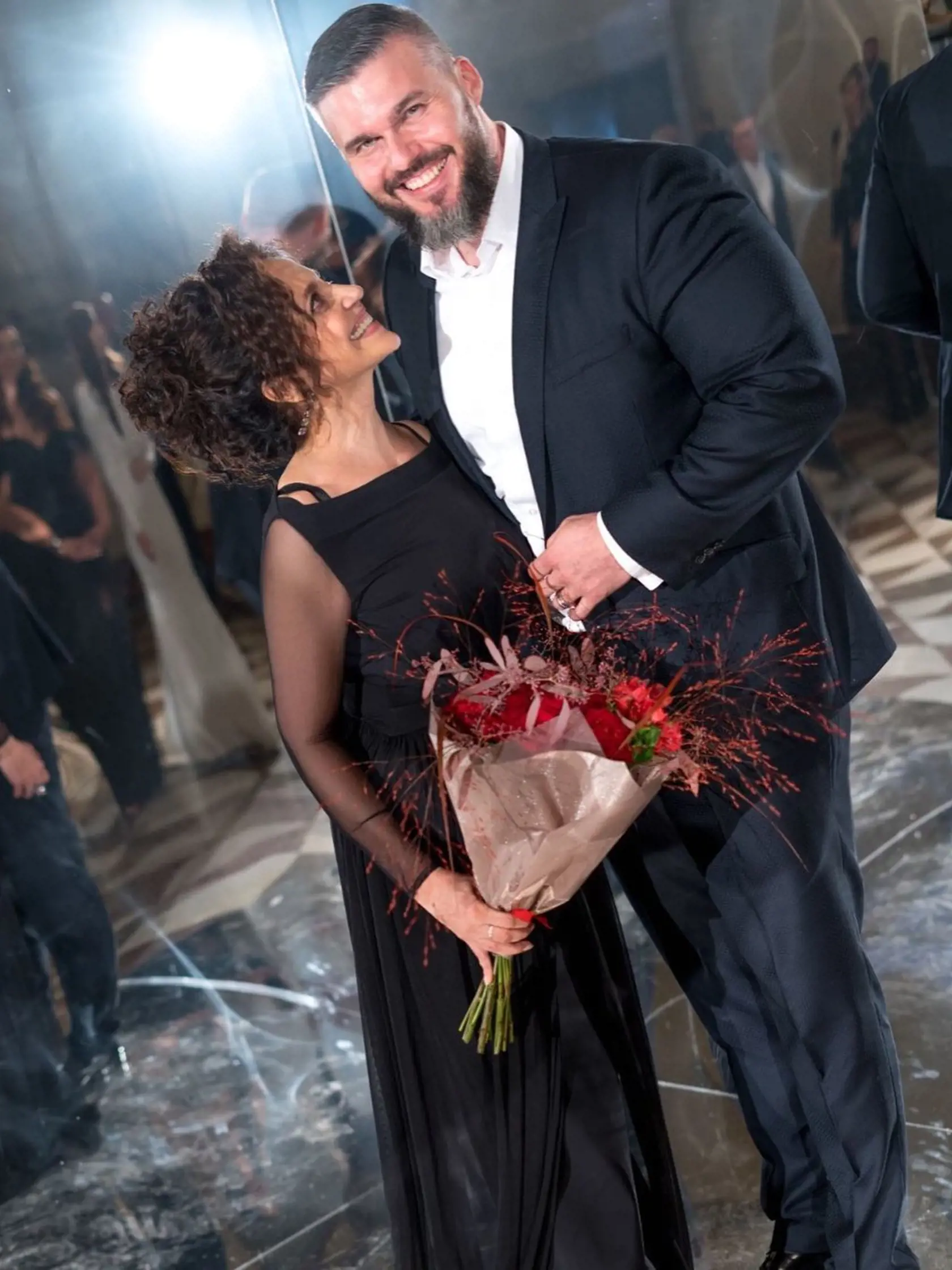 Speváčka Lucie Bílá a jej partner Radek Filipi