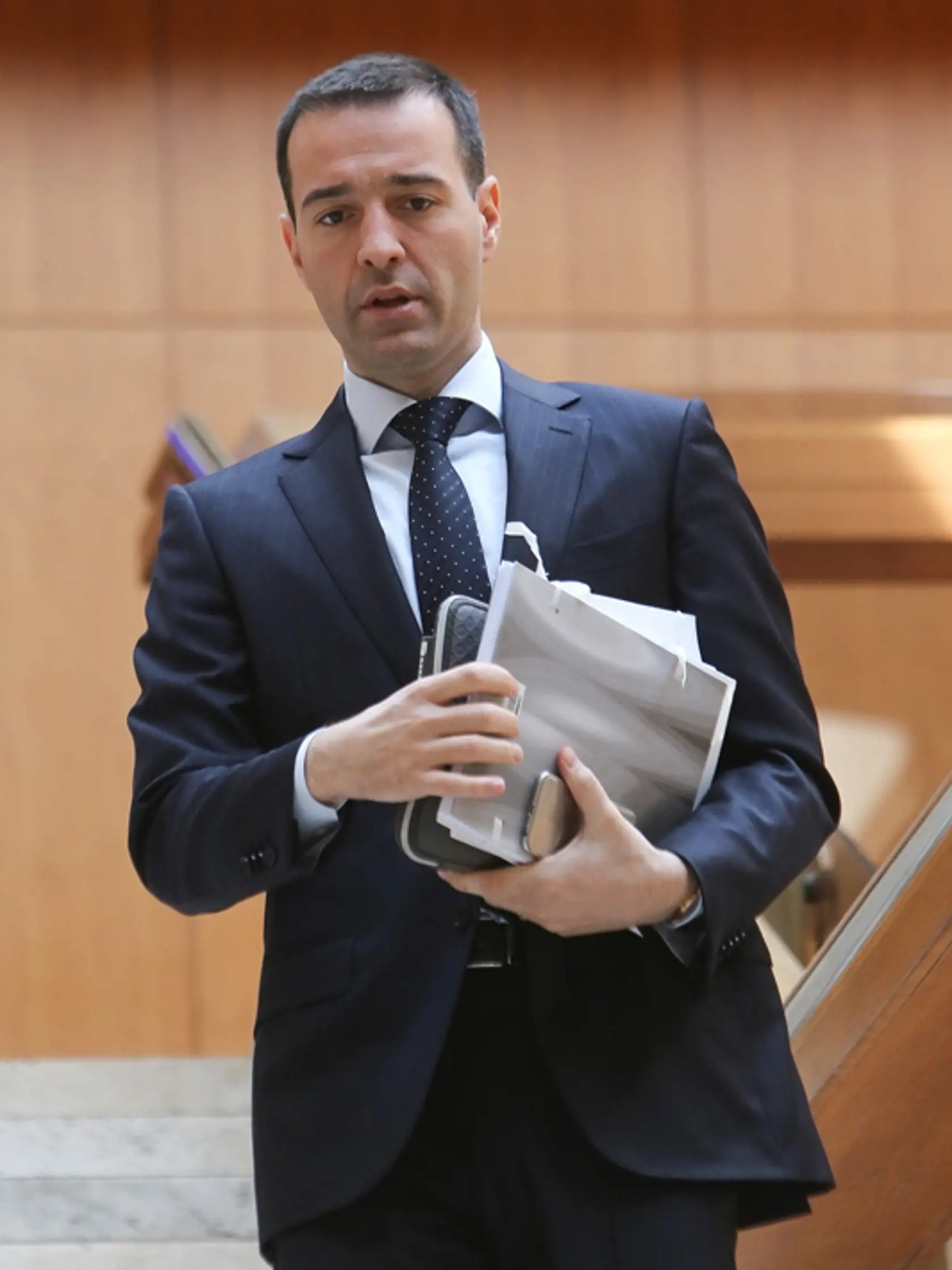 Rokovanie ministrov SR na Urade vlady SR
Na obr. Tomas Drucker ,
minister zdravotnictva SR 