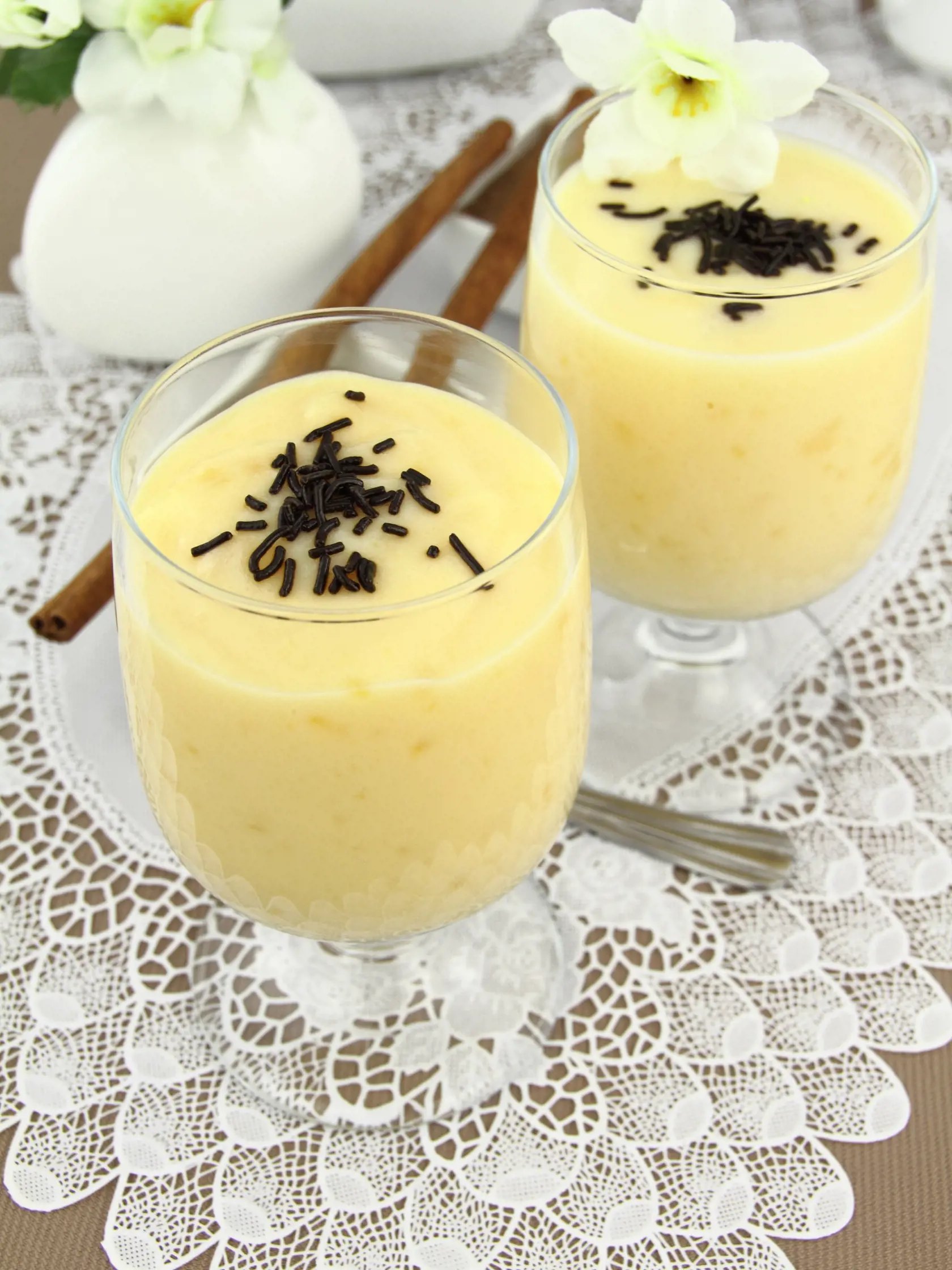 vanilkový krém - puding