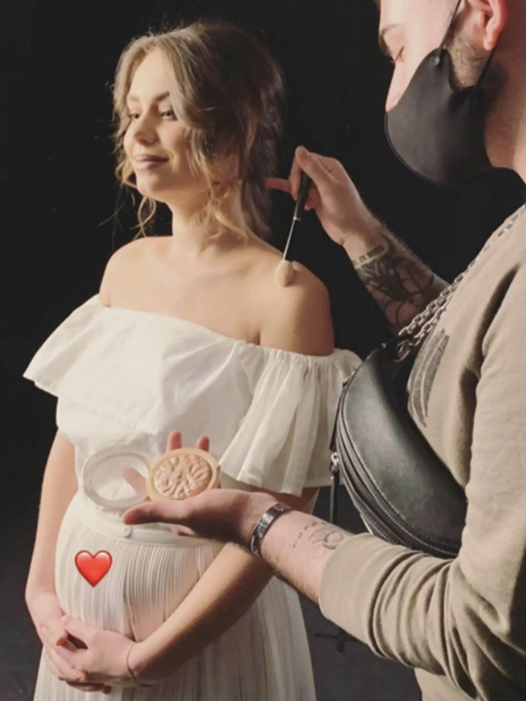 Dominika sa teší na bábätko.