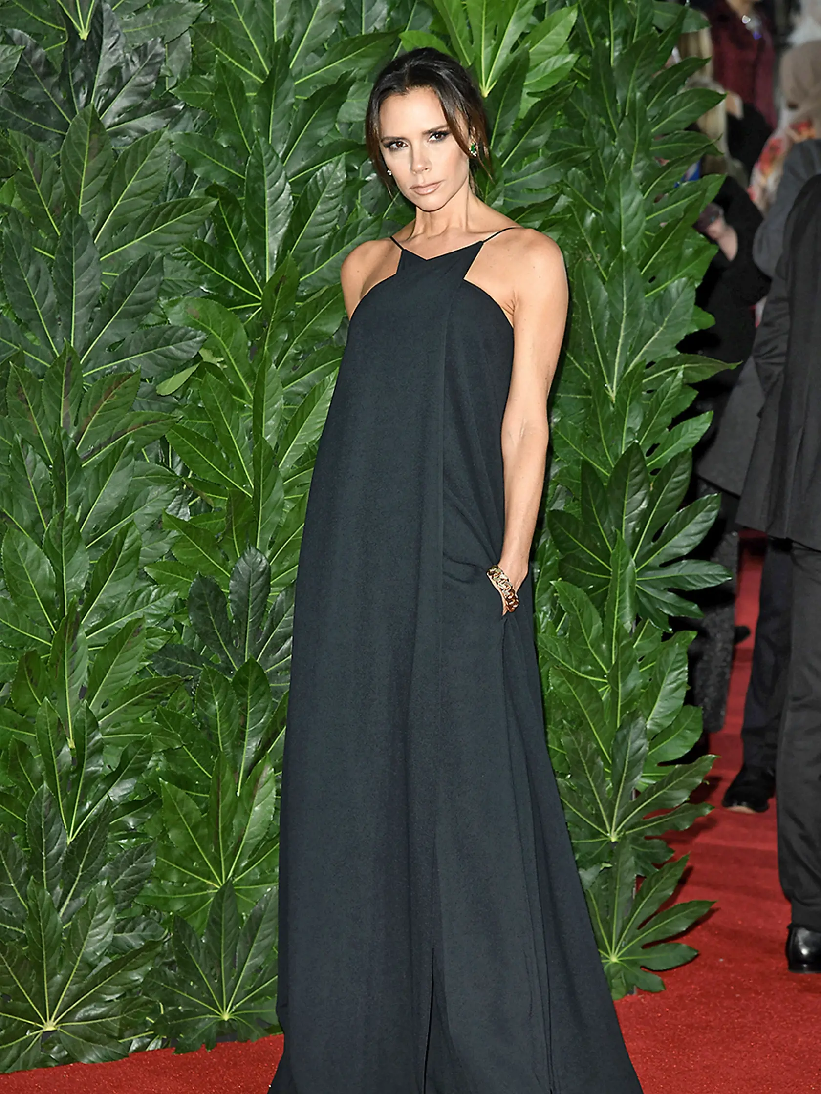 Victoria Beckham na archívnej foto z roku 2018
