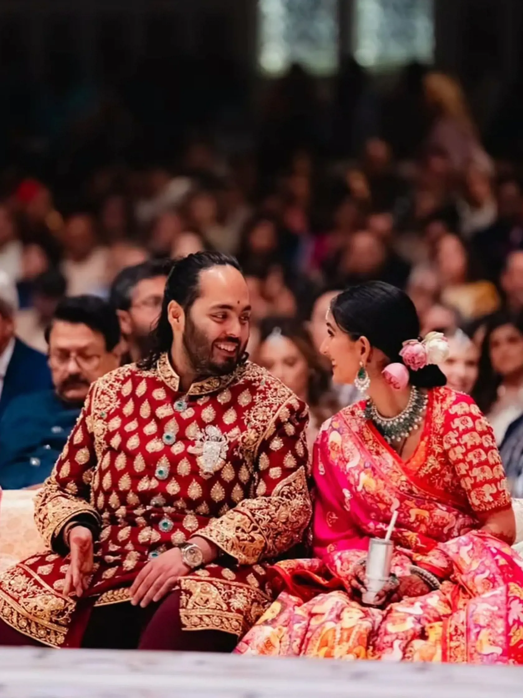 Anant Ambani si povedali svoje Radhika Merchant áno. India hádam väčšiu svadbu nezažila.