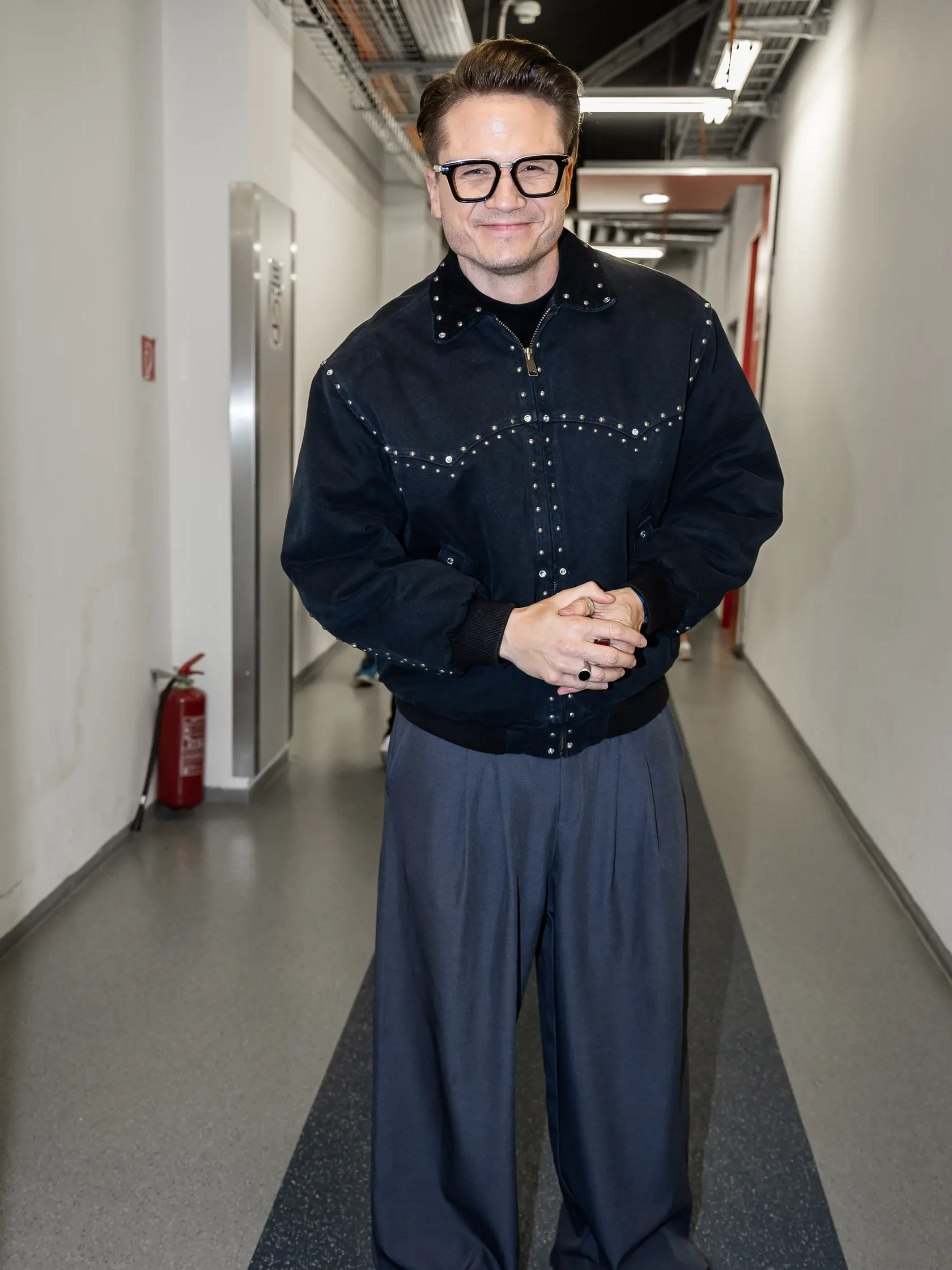 Koncert k príležitosti 75. narodenín speváka Karola Duchoňa pod názvom “Karol Duchoň 75” v Bratislave. Na snímke Ondřej Brzobohatý.