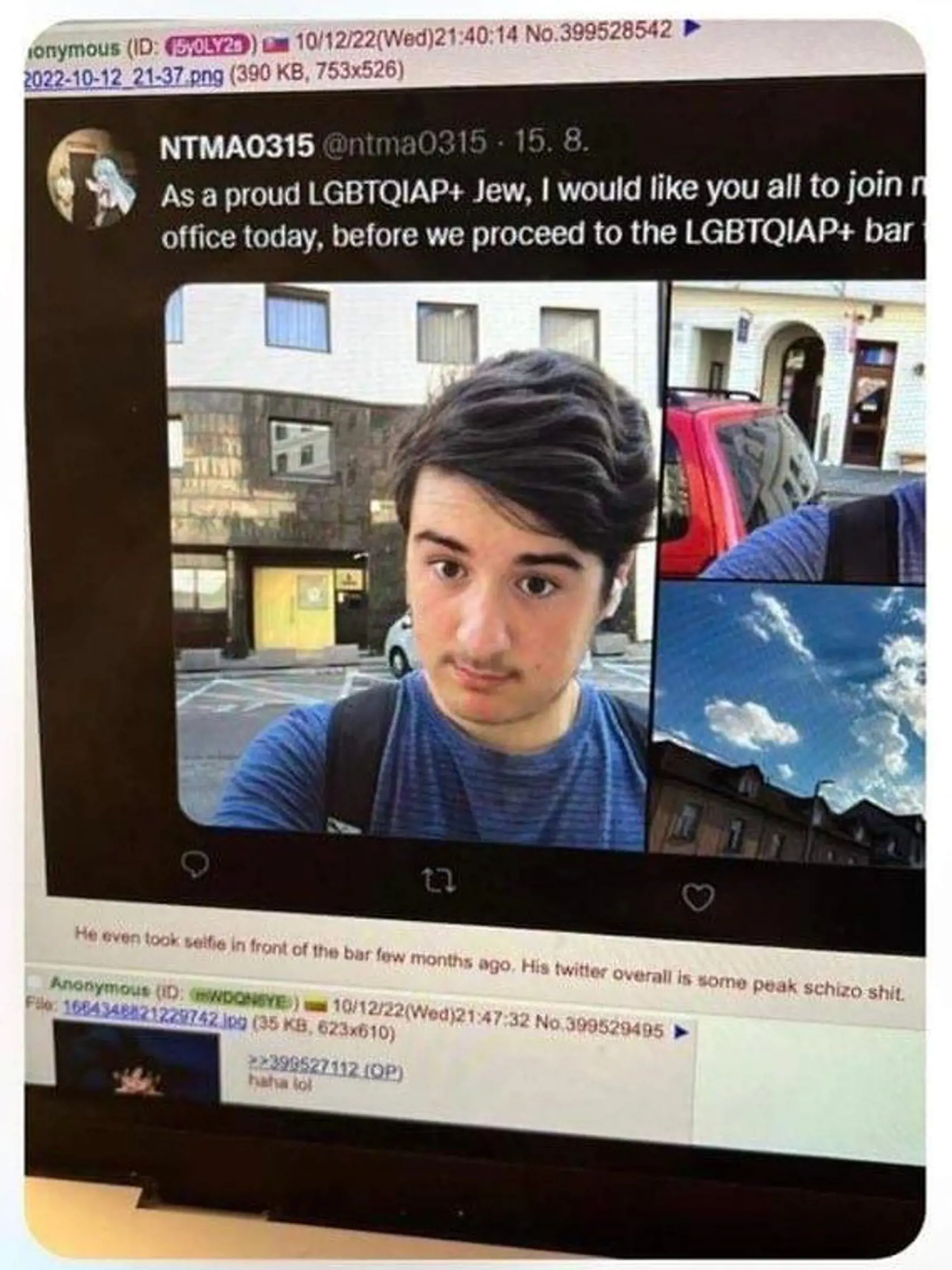 V auguste pridal aj fotografiu spred kaviarne Tepláreň.