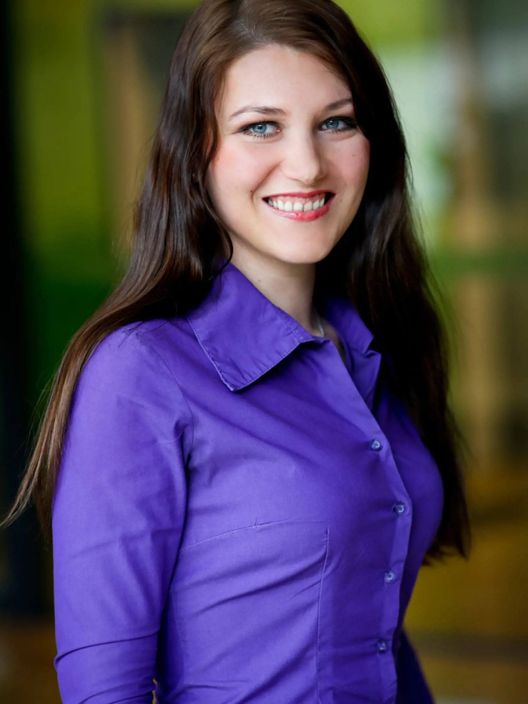 Na snímke je analytička Jana Glasová.