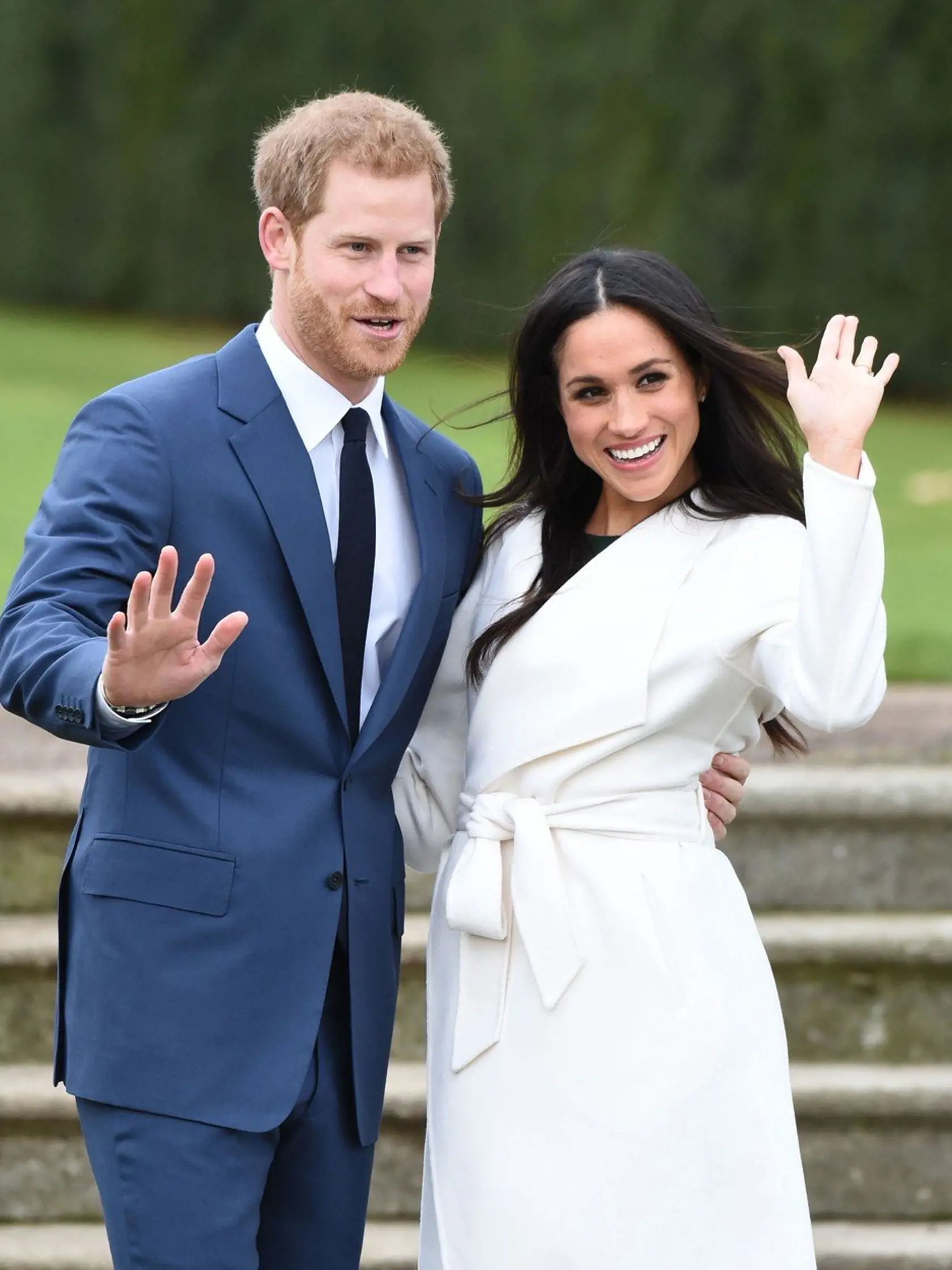 November 27th 2017 - London  Prince Harry and Meghan Markle have announced their engament today outside Kensington Palace.  ****** BYLINE MUST READ : Â© Spread Pictures ******  ****** No Web Usage before agreement ******  ****** Strictly No Mobile Phone Application or Apps use without our Prior Agreement ******  Enquiries at photo@spreadpictures.com, Image: 356275865, License: Rights-managed, Restrictions: WORLDWIDE, Model Release: no, Credit line: Profimedia, Spread Pictures