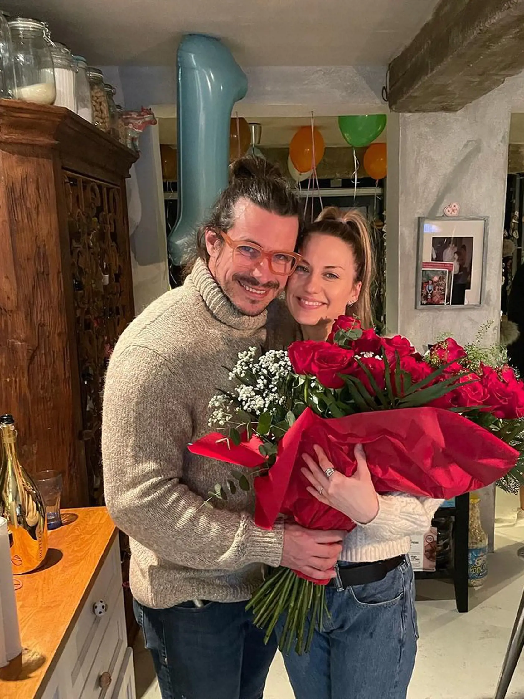 Herečka Natália Germáni a hudobník Martin Valihora
