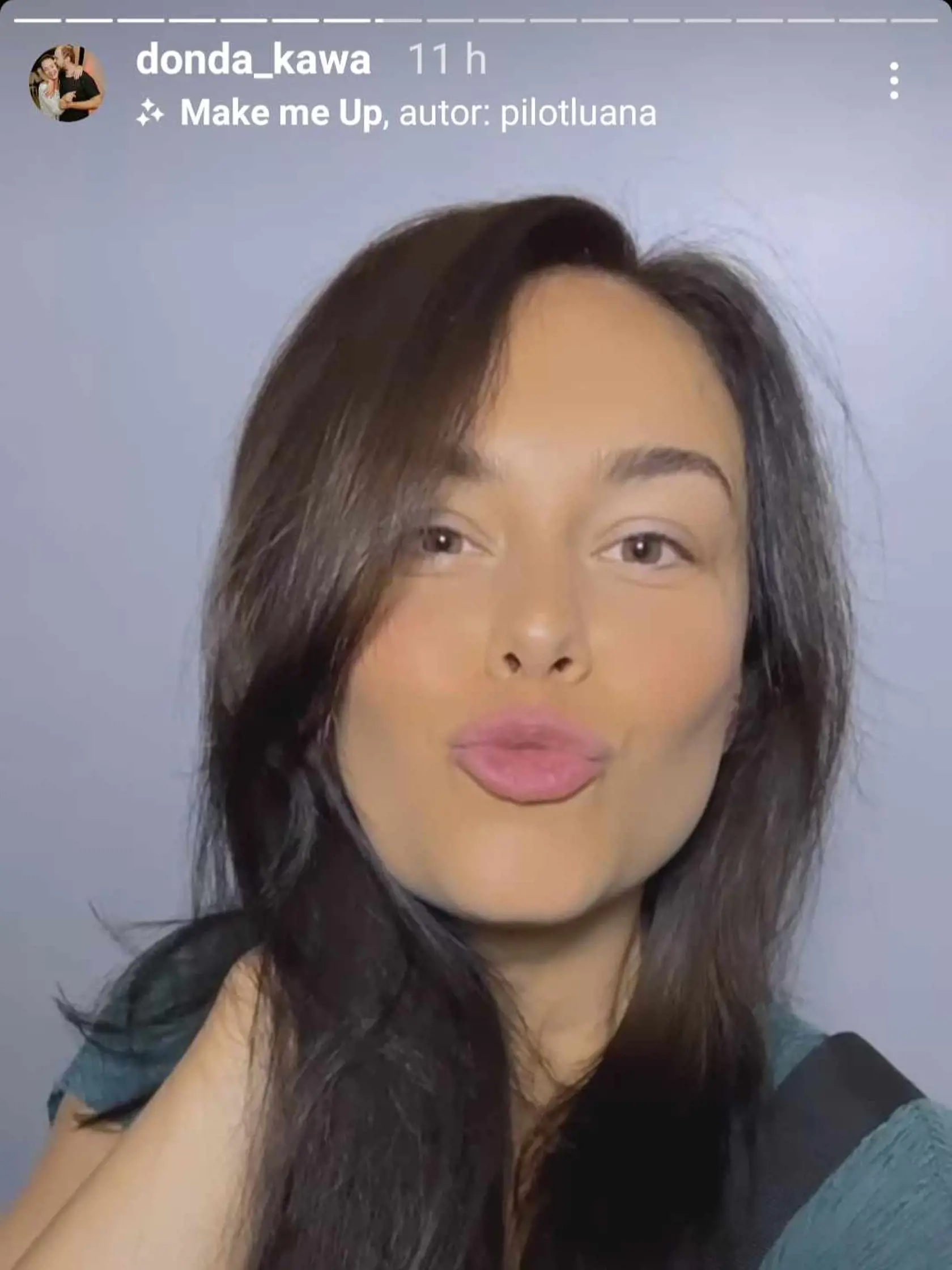 Dominika s novými vlasmi.