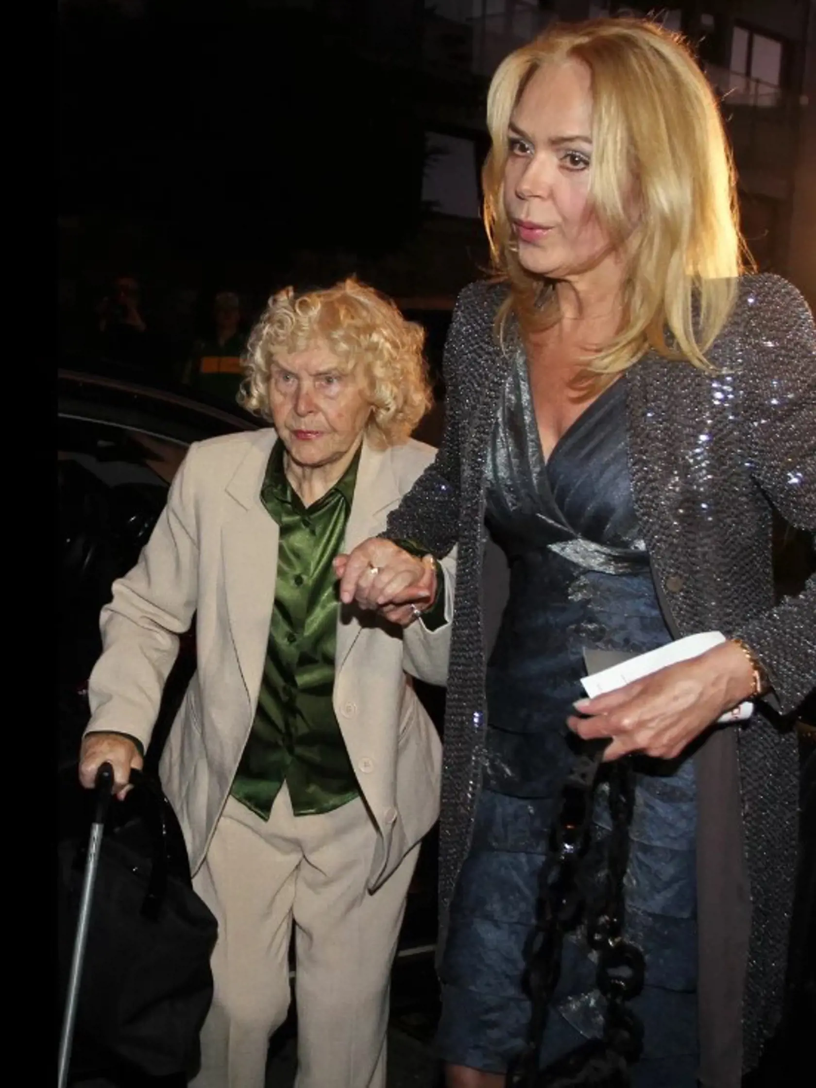 Dagmar Havlová s mamou.
