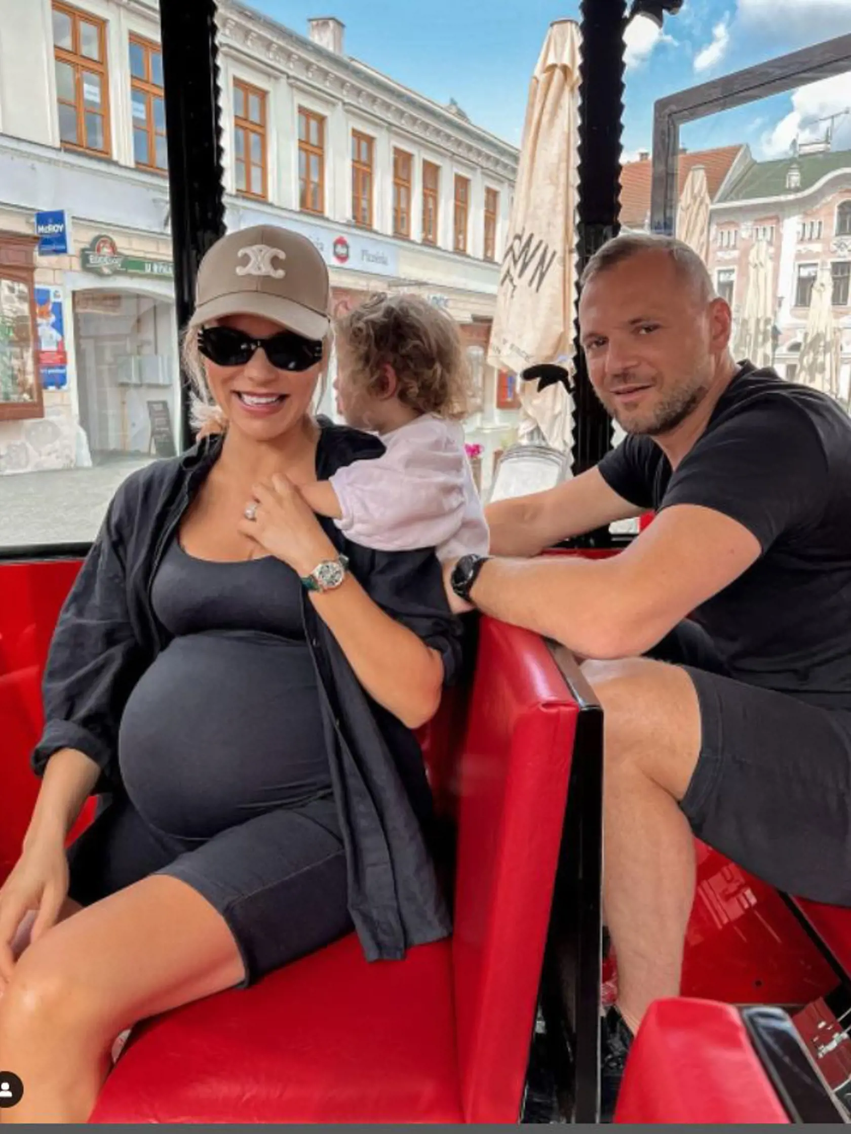 Ivana, Marián a ich dcérka Bella si užili spoločný víkend.