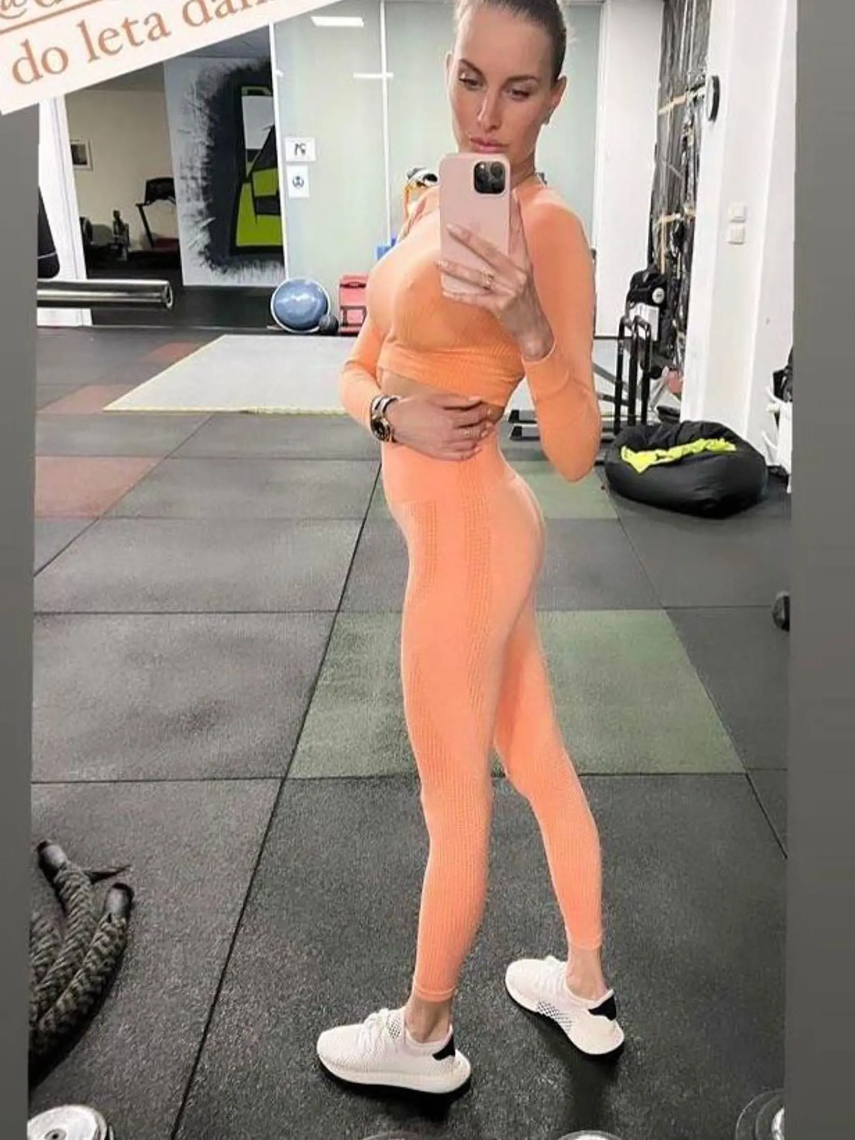 Denisa Mendrejová je vychudnutá na kosť.