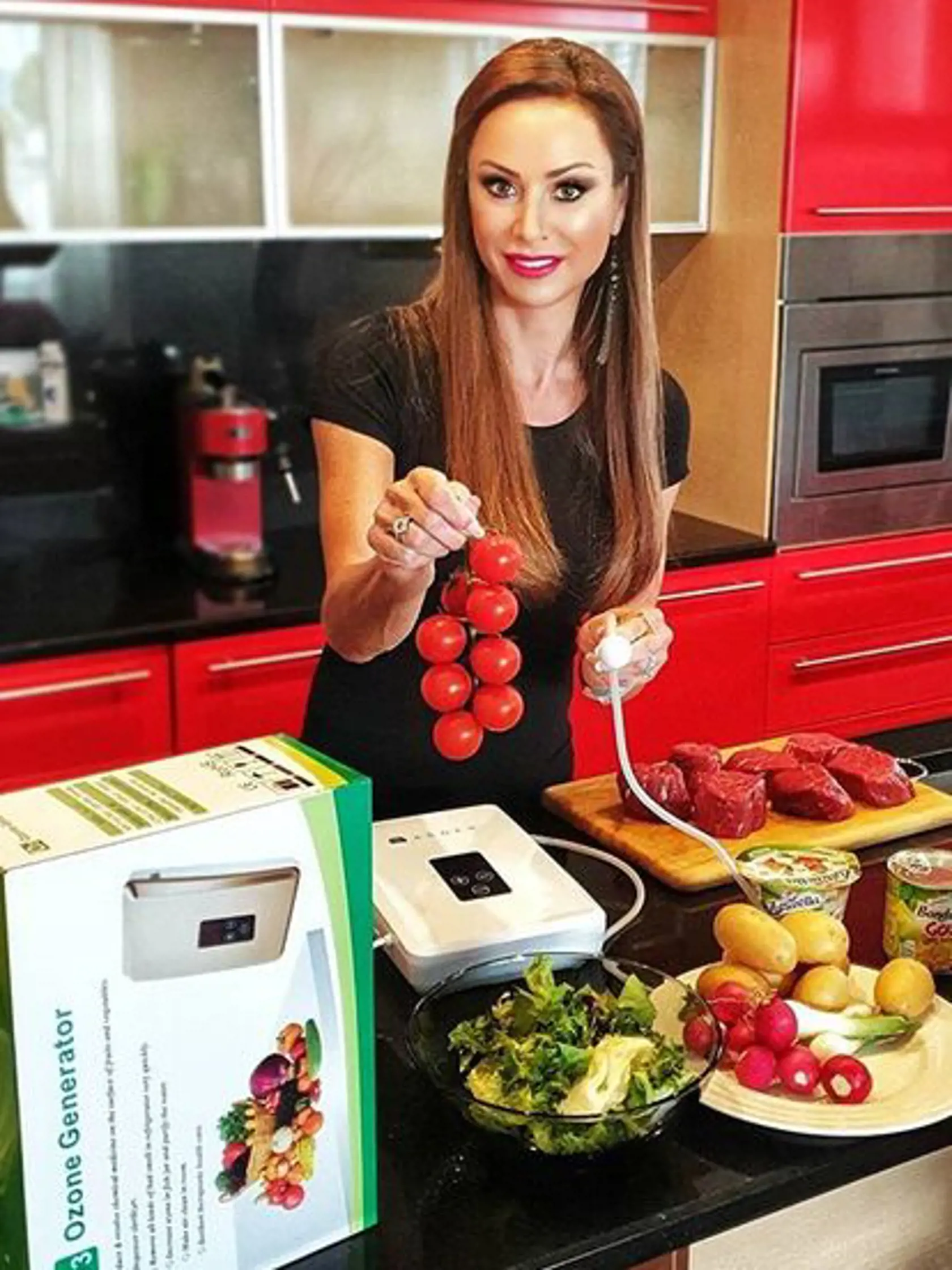 Zora Czoborová na zábere z Instagramu.