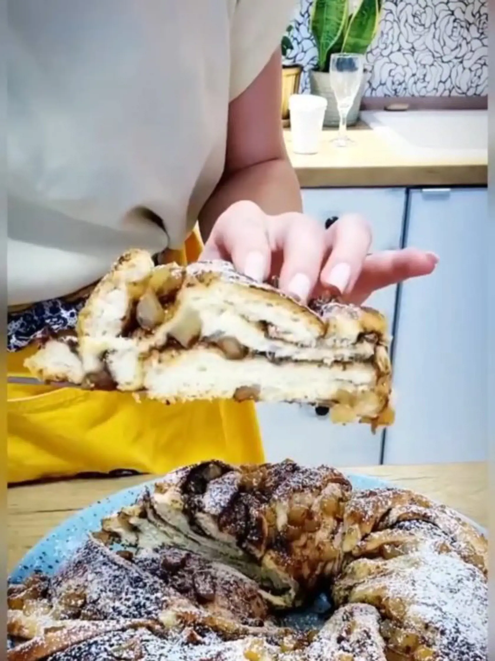 Čokoládový pletenec pečie Miriam často.